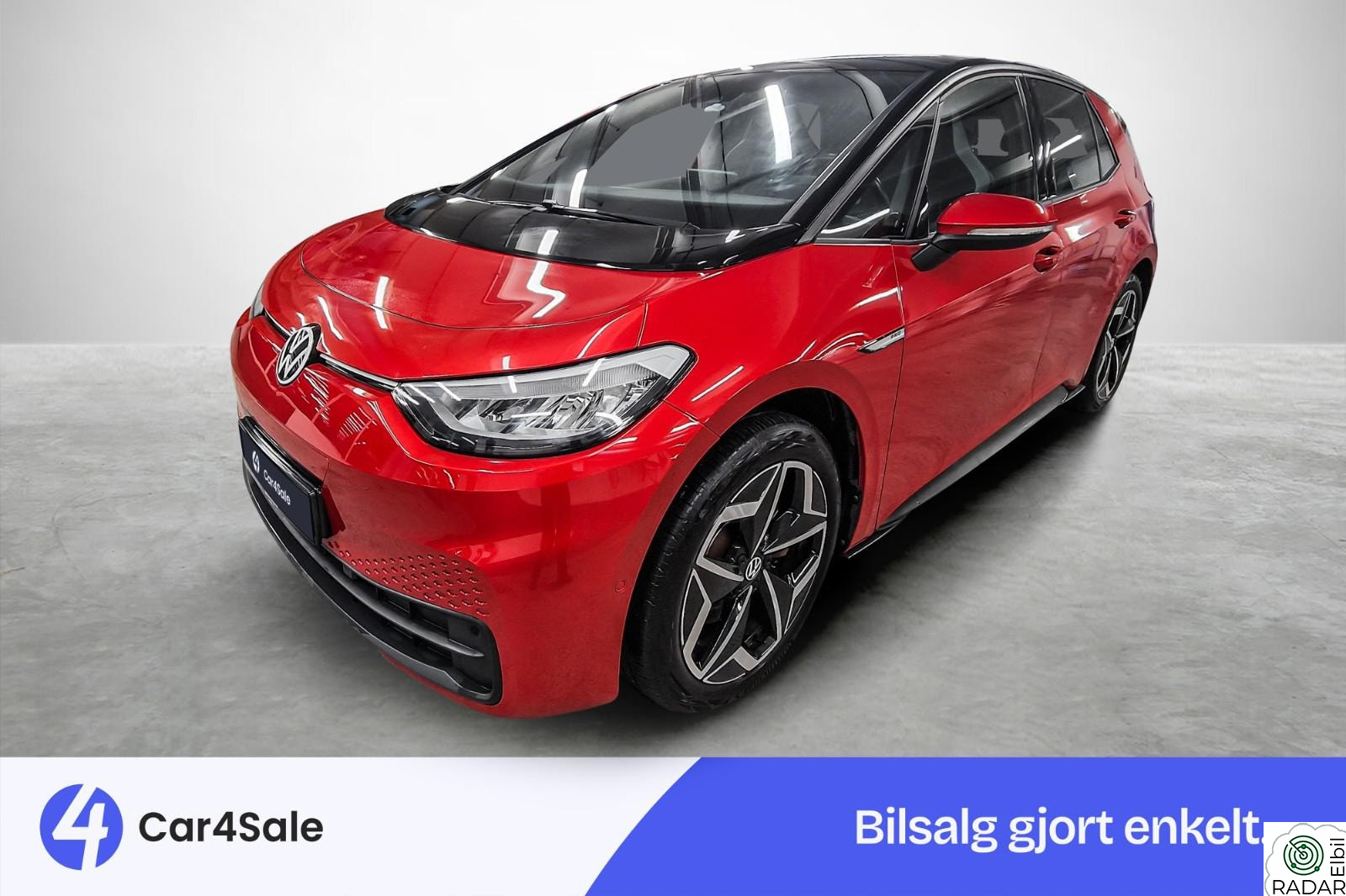 VOLKSWAGEN ID.3 PRO 150 KW PRO Top Sports Plus /Ny EU /Minne /V.Pumpe /R.Kamera