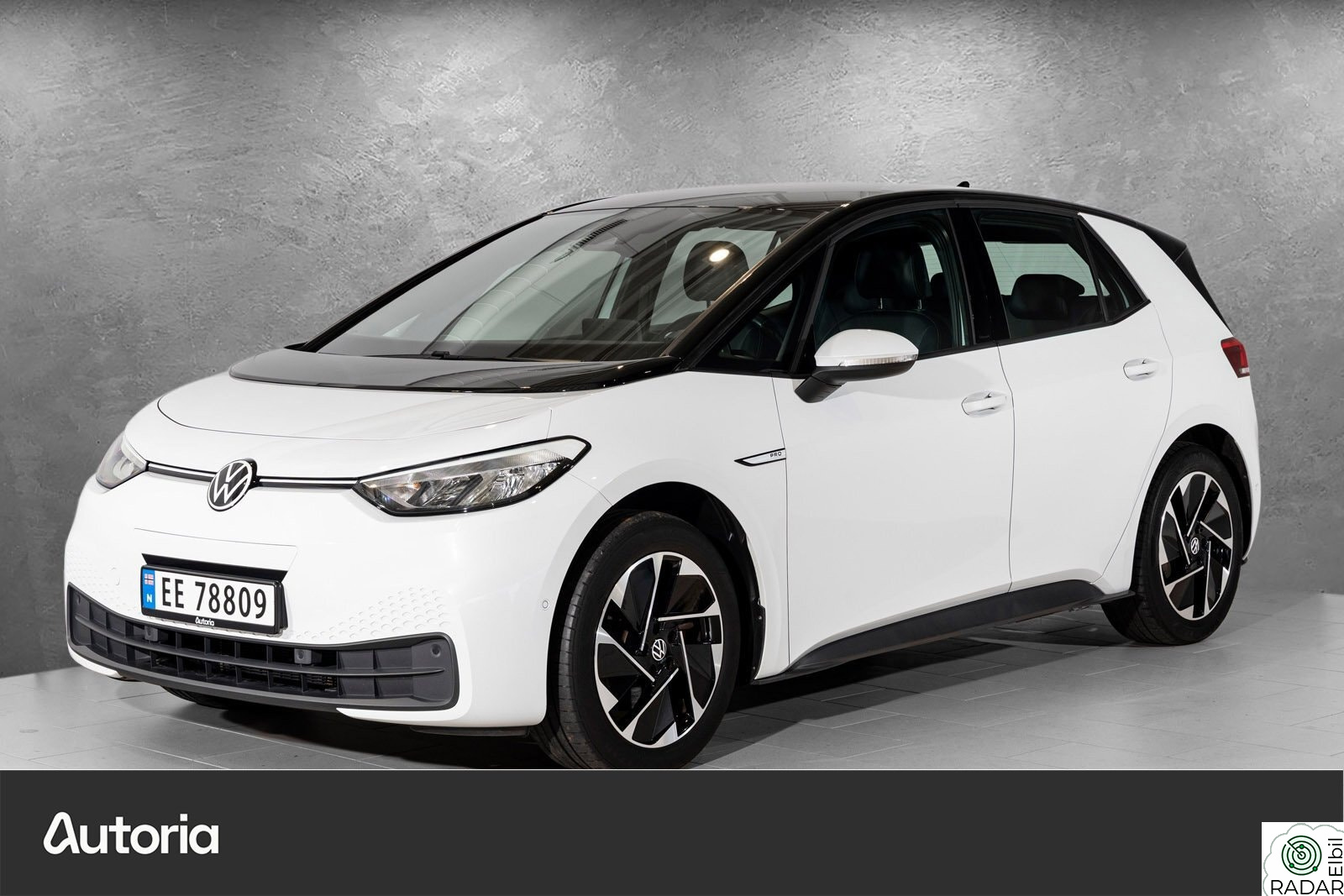 VOLKSWAGEN ID.3 PRO 107 KW Pro 58kwh 145 hk Ryggek | Varme i ratt | ACC+++