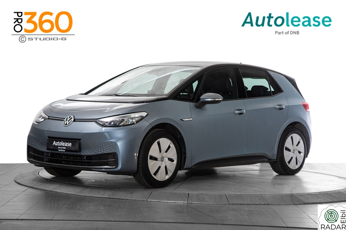 VOLKSWAGEN ID.3 PRO 107 KW Pro 58kWh 145hk, Oppvarmet ratt ACC Navi Parkass. ,