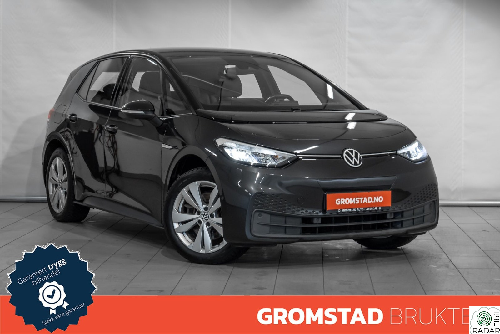 VOLKSWAGEN ID.3 PRO 107 KW Pro 58kwh 145hk Kamera/Keyless/Varmeratt/LED