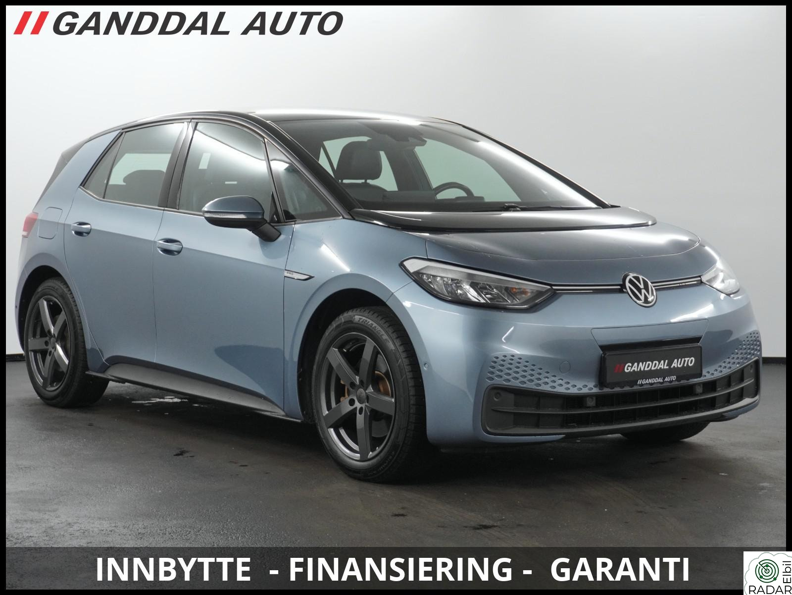 VOLKSWAGEN ID.3 PRO 107 KW PRO 423 WLTP/ KAMERA / KEYLESS /ACC/LED/OPV.RATT/STYLE+