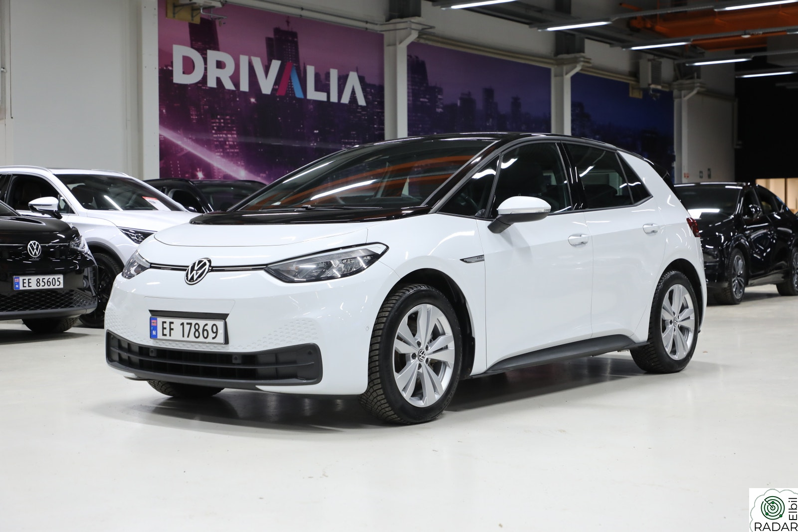 VOLKSWAGEN ID.3 PRO 107 KW Pro 58kWh 145hk Keyless/Navi/Kamera/ACC
