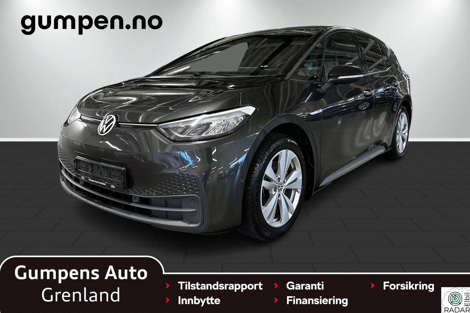 VOLKSWAGEN ID.3 PRO 150 KW pro limited  58kwh  204hk Kamera/ACC/Navi/Keyless/LED/+