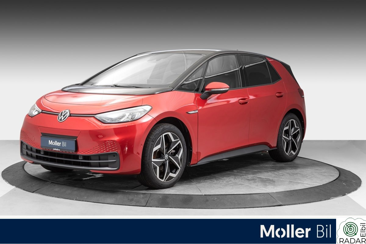 VOLKSWAGEN ID.3 PRO 150 KW Pro Limited 58kwh 204hk