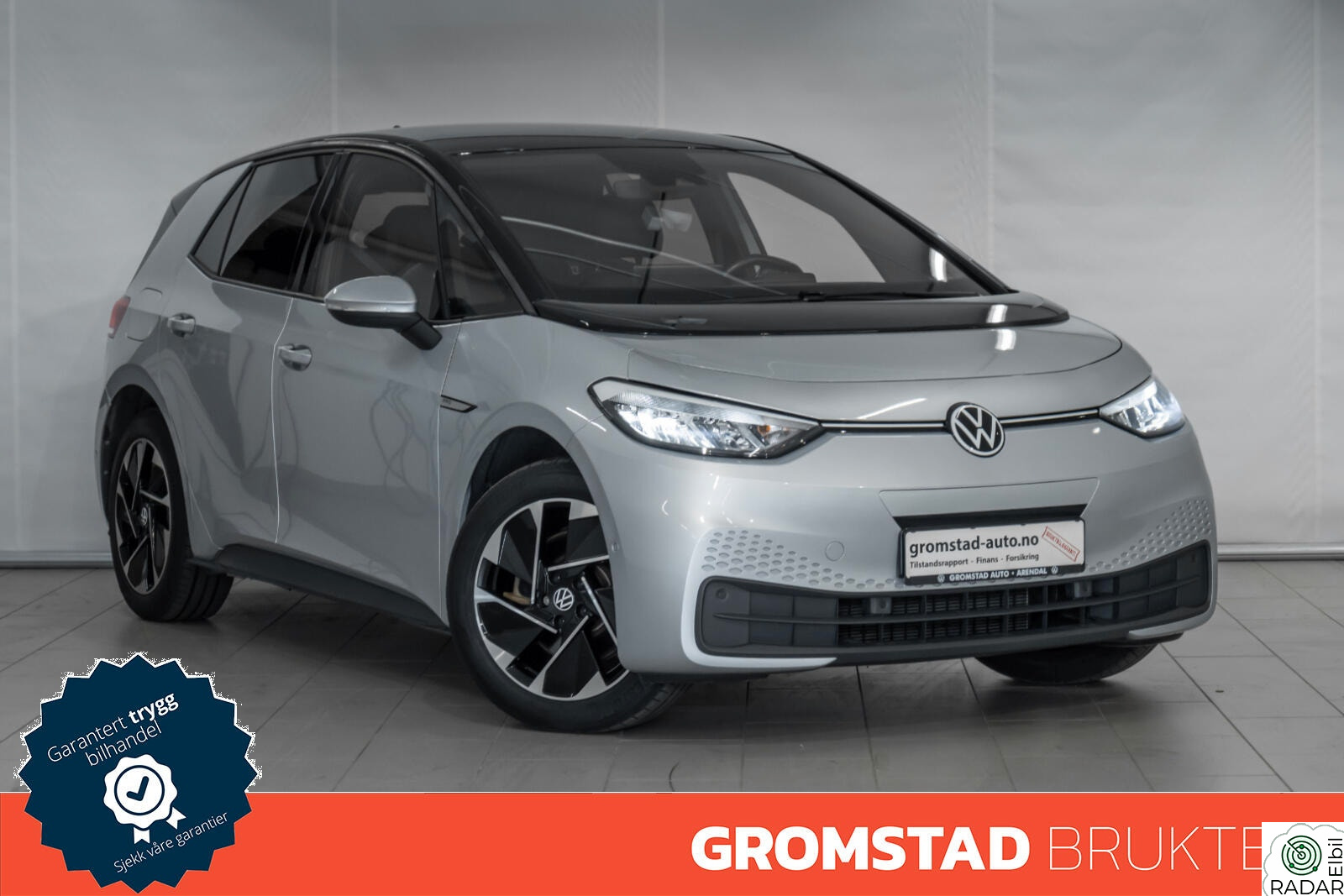 VOLKSWAGEN ID.3 PRO 150 KW Pro Limited  58kWh 204hk Kamera/Keyless/LED/ACC