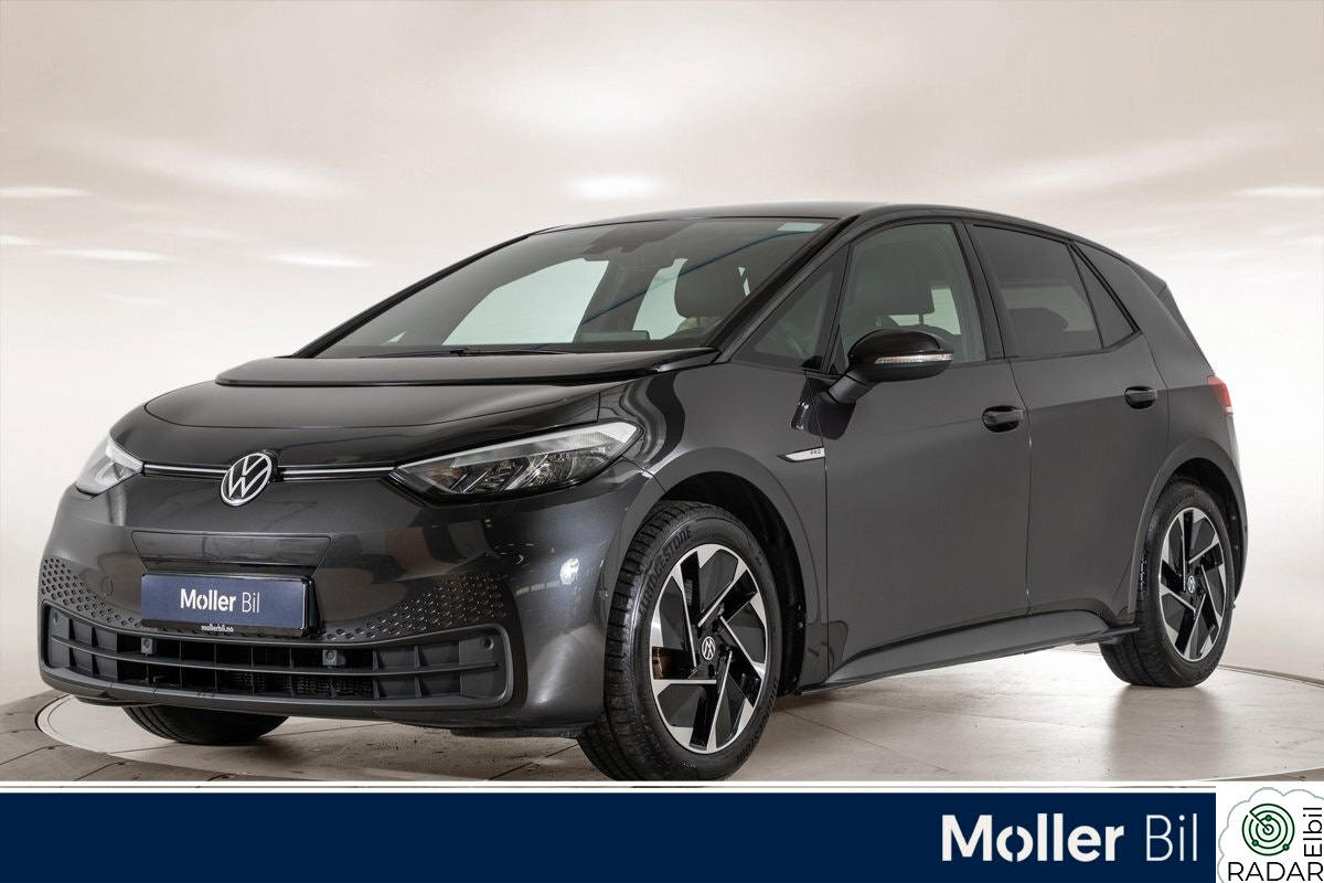VOLKSWAGEN ID.3 PRO 150 KW Pro Limited 58kWh 204hk|Ryggekam|Keyless|ParkAssist|LED