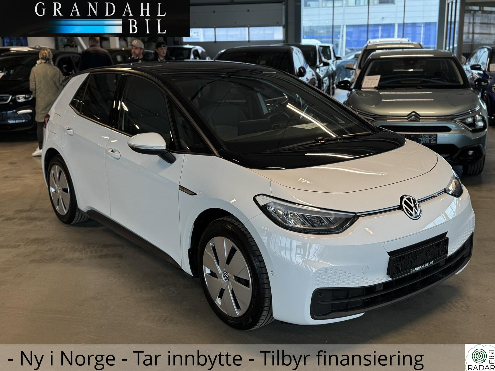 VOLKSWAGEN ID.3 PRO 107 KW WLTP 425KM - Ryggekamera - Varme i ratt - Ny i Norge