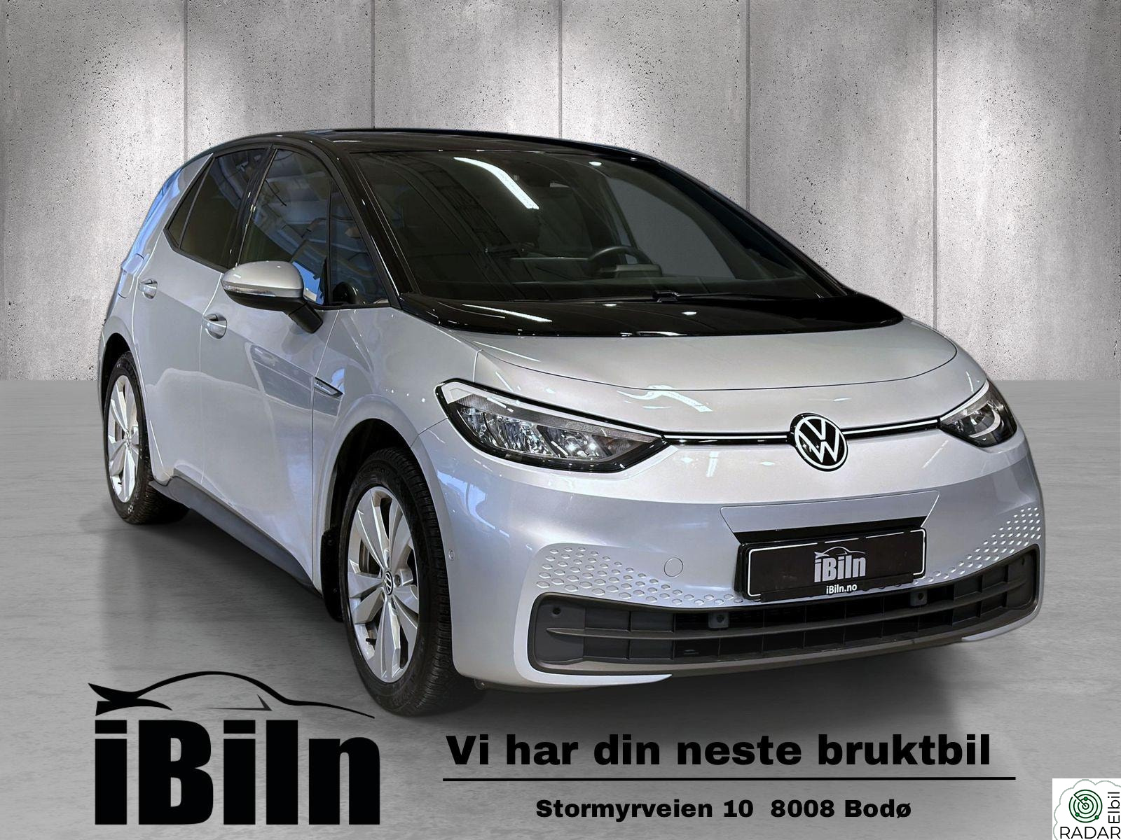 VOLKSWAGEN ID.3 PRO 150 KW Lav Km! Appstyring. Adaptiv Cruise