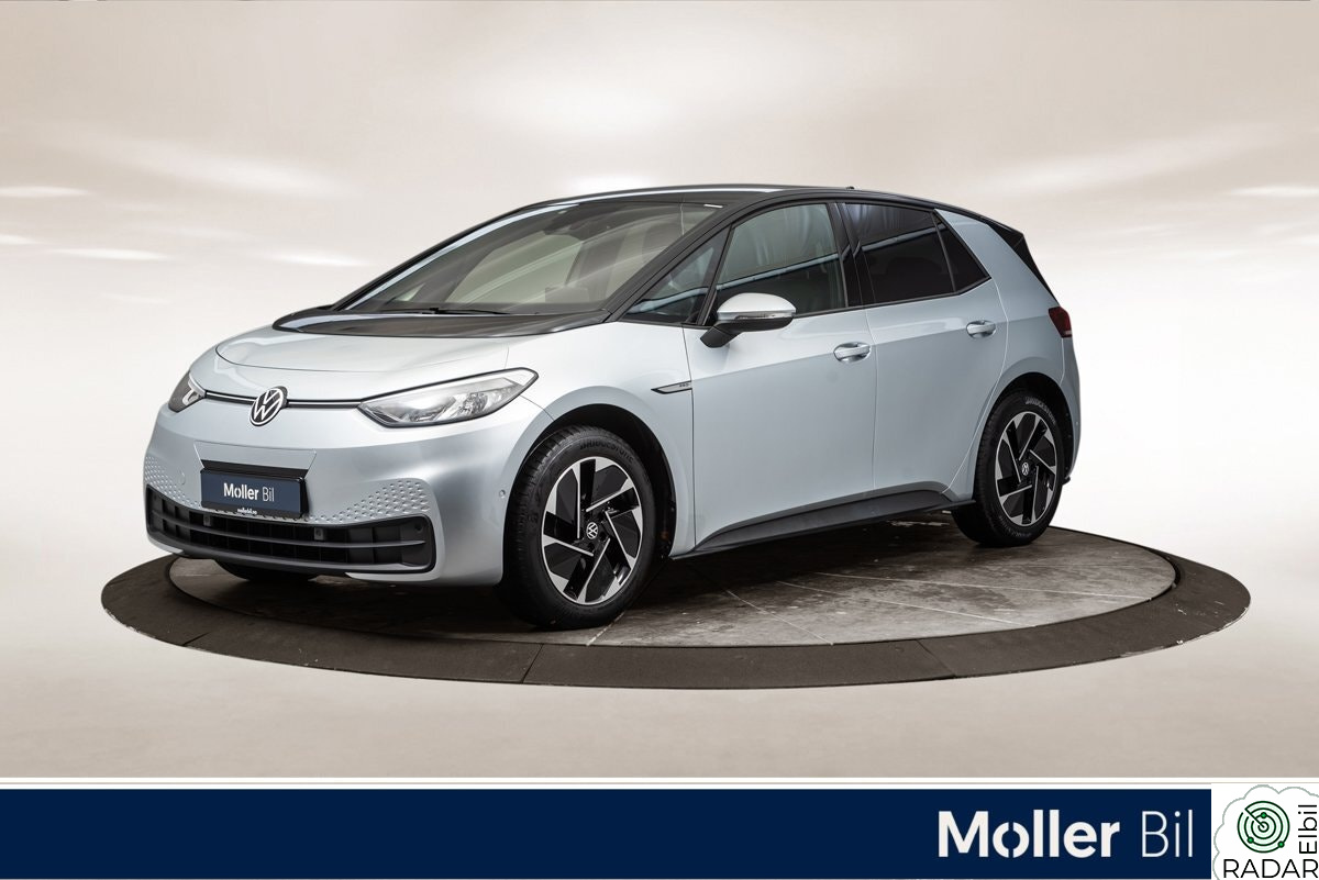 VOLKSWAGEN ID.3 PRO 150 KW pro limited  58kwh  204hk Acc/Led/Ryggekamera