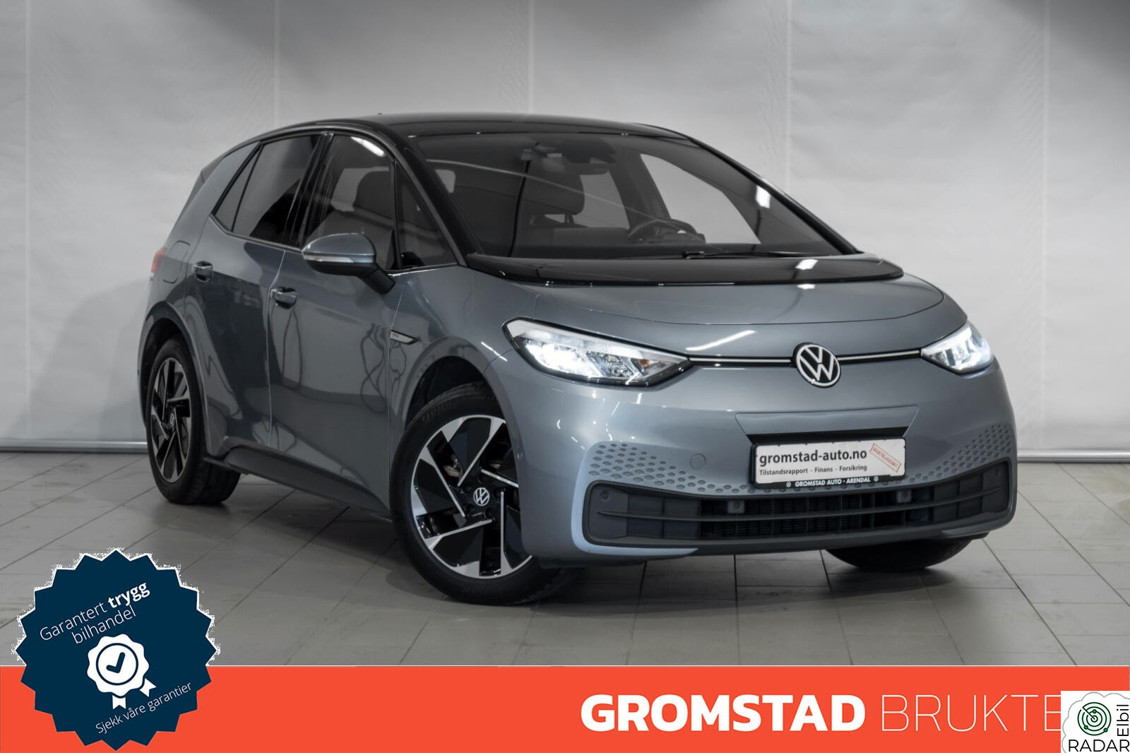 VOLKSWAGEN ID.3 PRO 150 KW Pro Limited 58kwh 204hk Kamera/Keyless/Varmeratt/LED