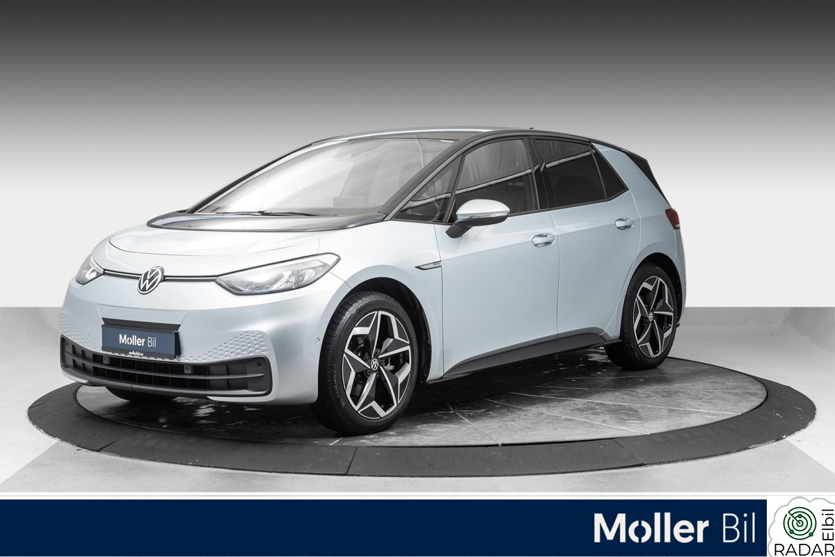VOLKSWAGEN ID.3 PRO 150 KW Pro Limited 58kwh Kamera/Oppv.ratt/Alcantara seter