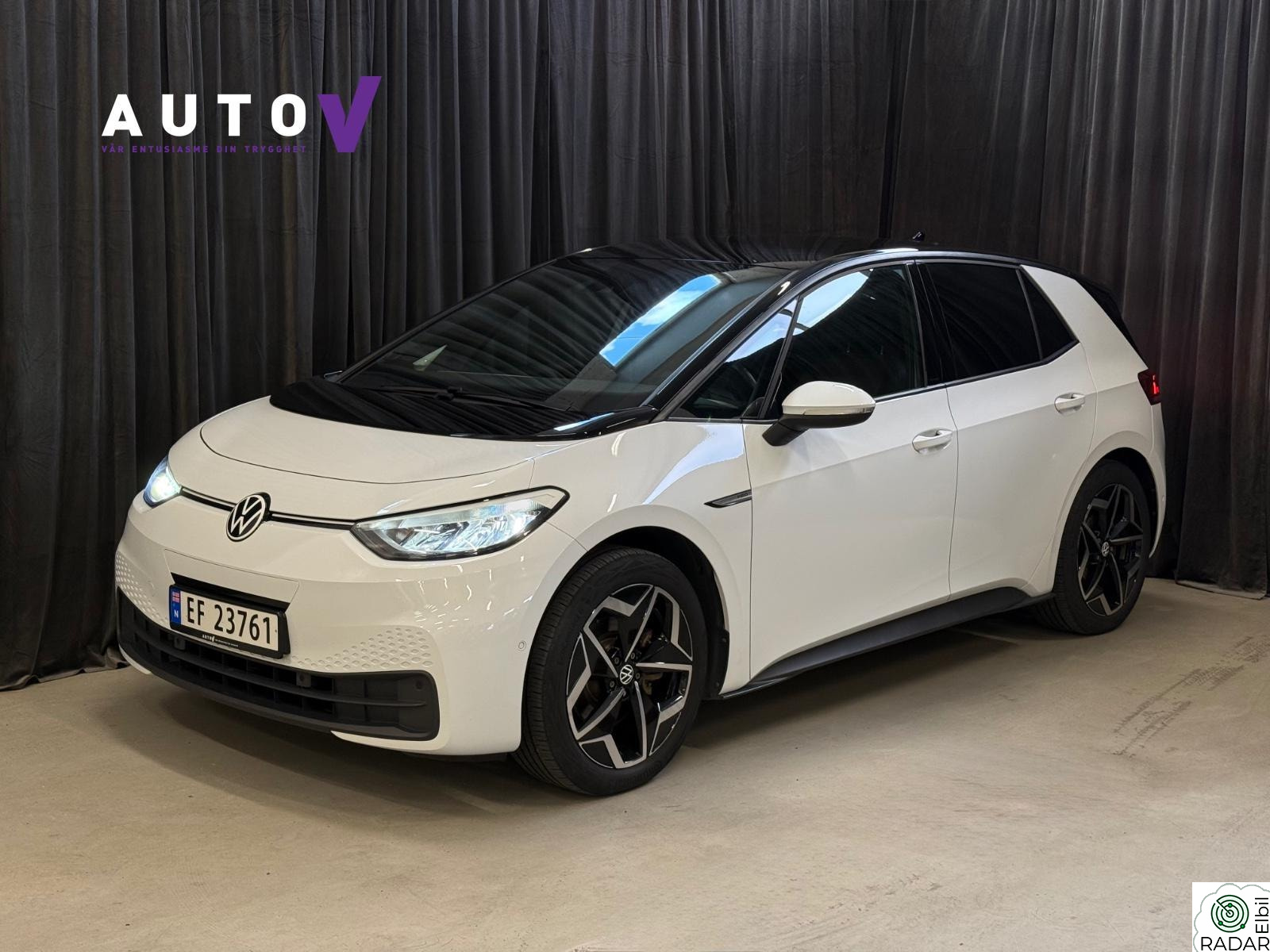 VOLKSWAGEN ID.3 PRO 150 KW PRO Limited 204HK Matrix/ACC/Skinn/Alcantara/Kamera/LED