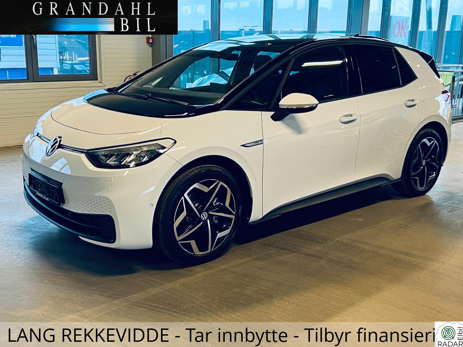VOLKSWAGEN ID.3 PRO S 150 KW WLTP 553 KM - PRO S - 77 kWH batteri - Meget velholdt!