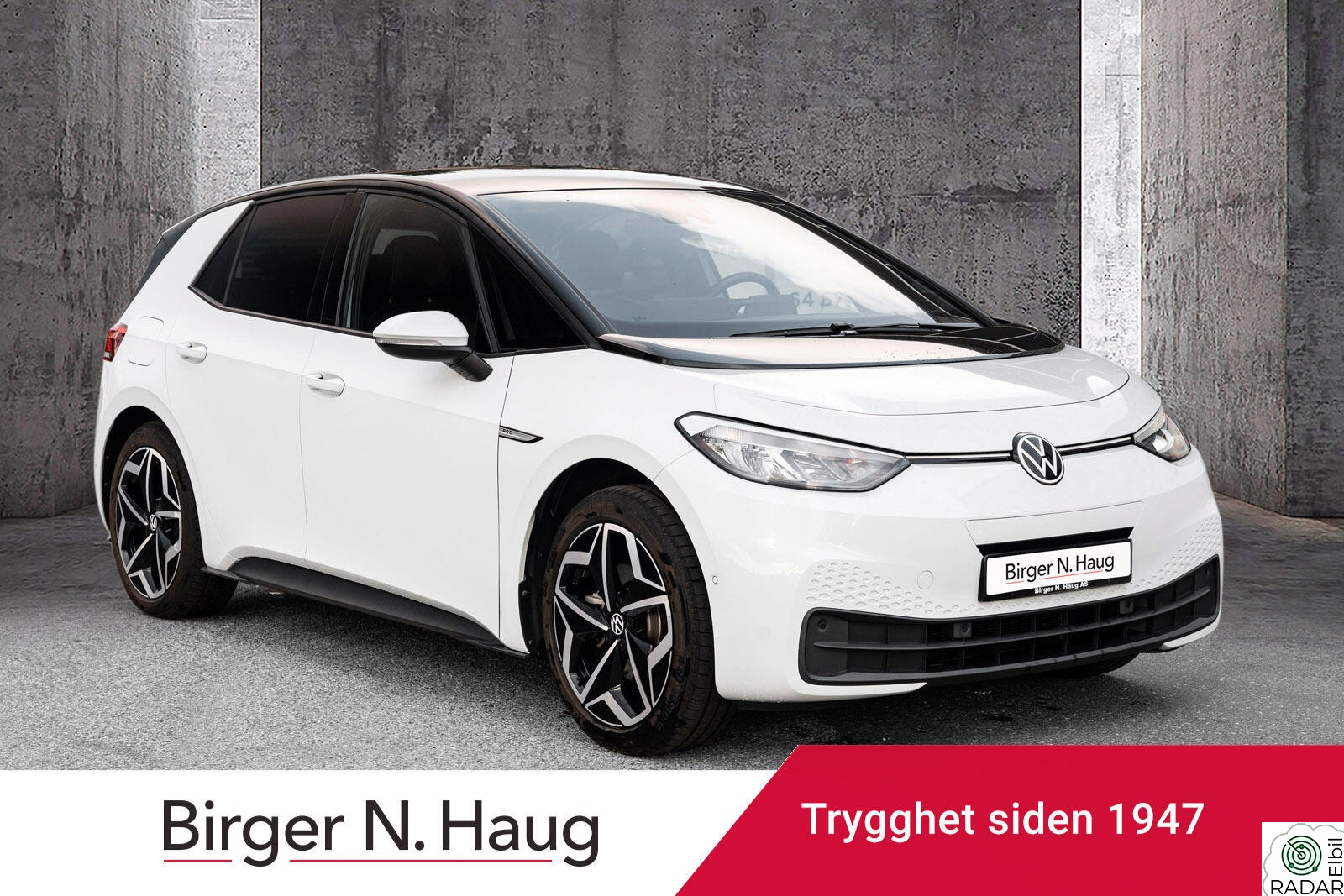 VOLKSWAGEN ID.3 PRO 150 KW Pro Limited 58 kWh 204hk VELHOLDT-18500 KM-RYGGEKAMERA