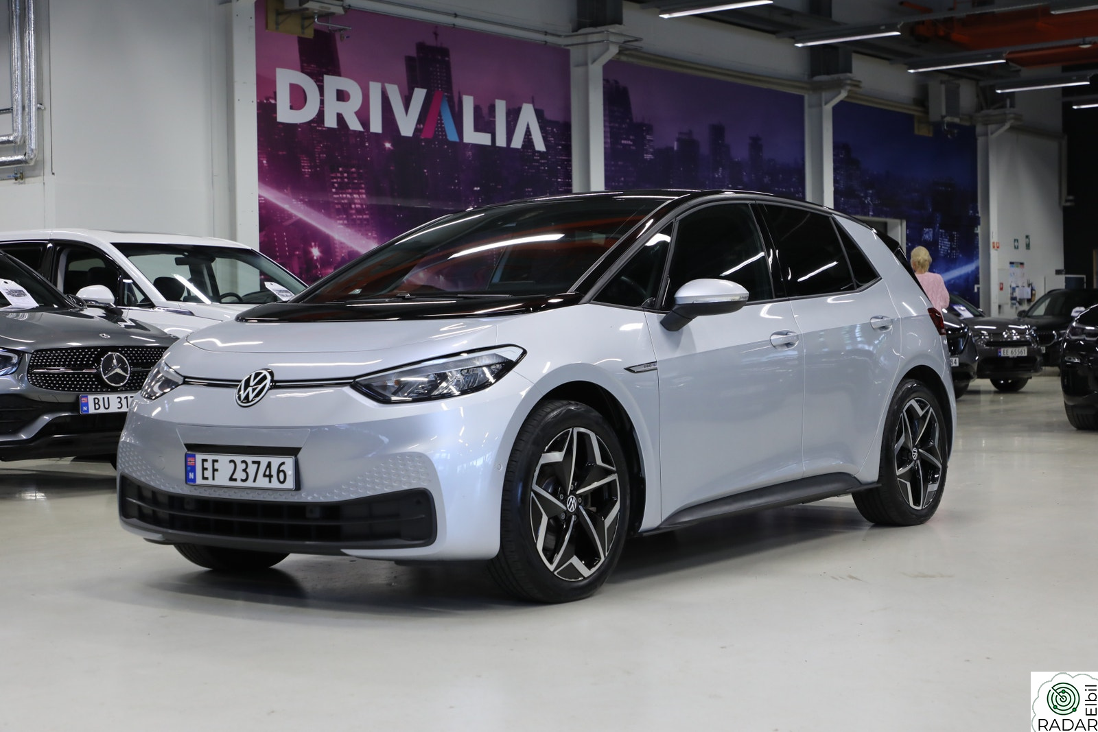 VOLKSWAGEN ID.3 PRO S 150 KW Pro Limited S 77 kWh 204hk/Delskinn/Matrix/Kamera/Acc