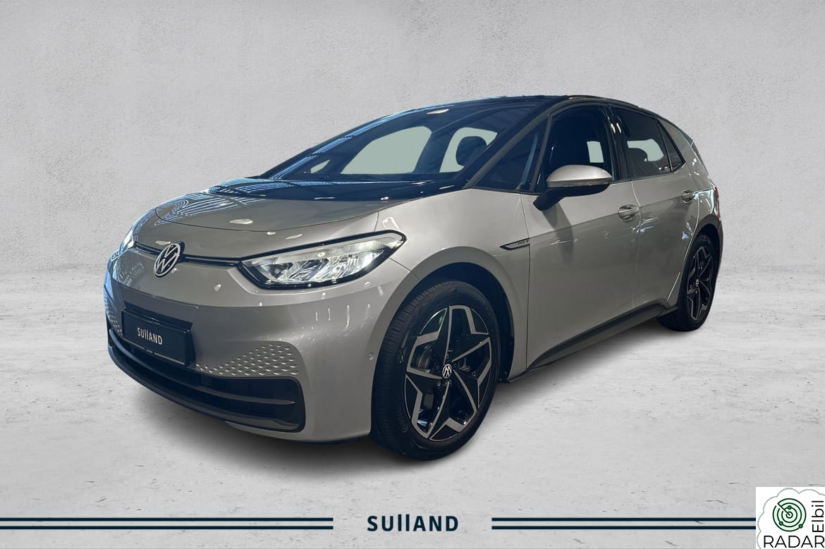 VOLKSWAGEN ID.3 PRO S 150 KW Pro S,77 kWh,204HK,513-553km WLTP,Sjekk km!