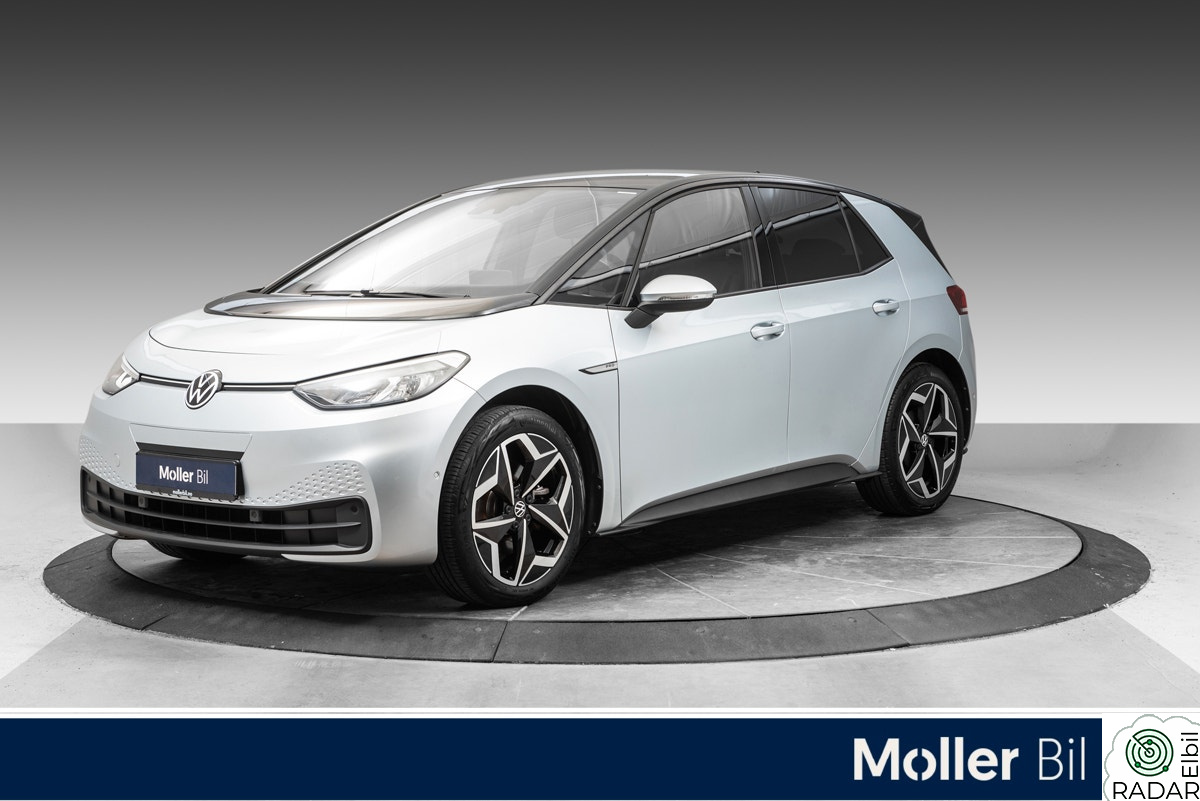 VOLKSWAGEN ID.3 PRO 150 KW pro limited  58kwh  204hk LED/Ryggekamera/Rattvarme