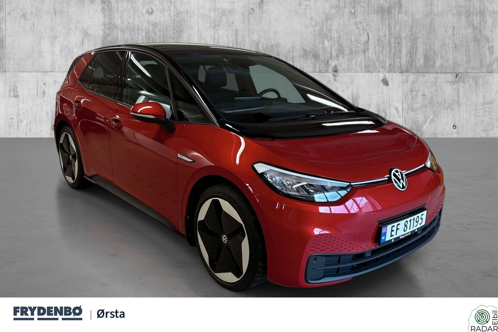 VOLKSWAGEN ID.3 PRO 150 KW pro limited  58kwh  204hk 20"|R.KAM|NAVI|VARMEP.|TONEDE