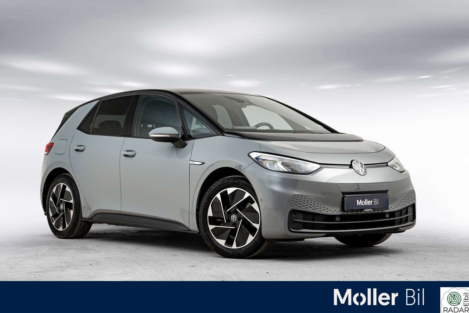 VOLKSWAGEN ID.3 PRO 150 KW Pro Lim 58kwh 204hk 18"-Keyless-R.kam-Mørke ruter++
