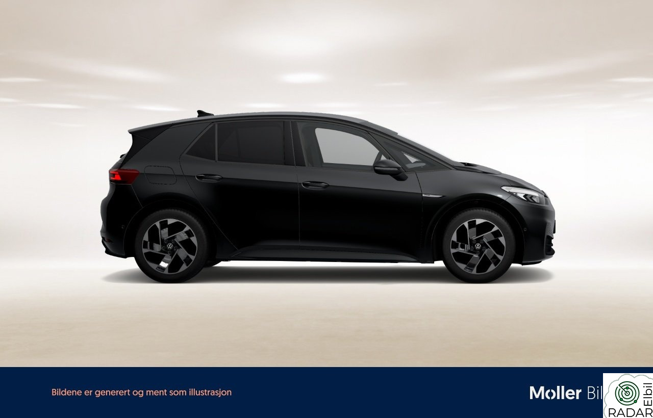 VOLKSWAGEN ID.3 PRO 150 KW Pro Limited Ryggekamera-Keyless-Rattvarme-Varmepumpe-mm