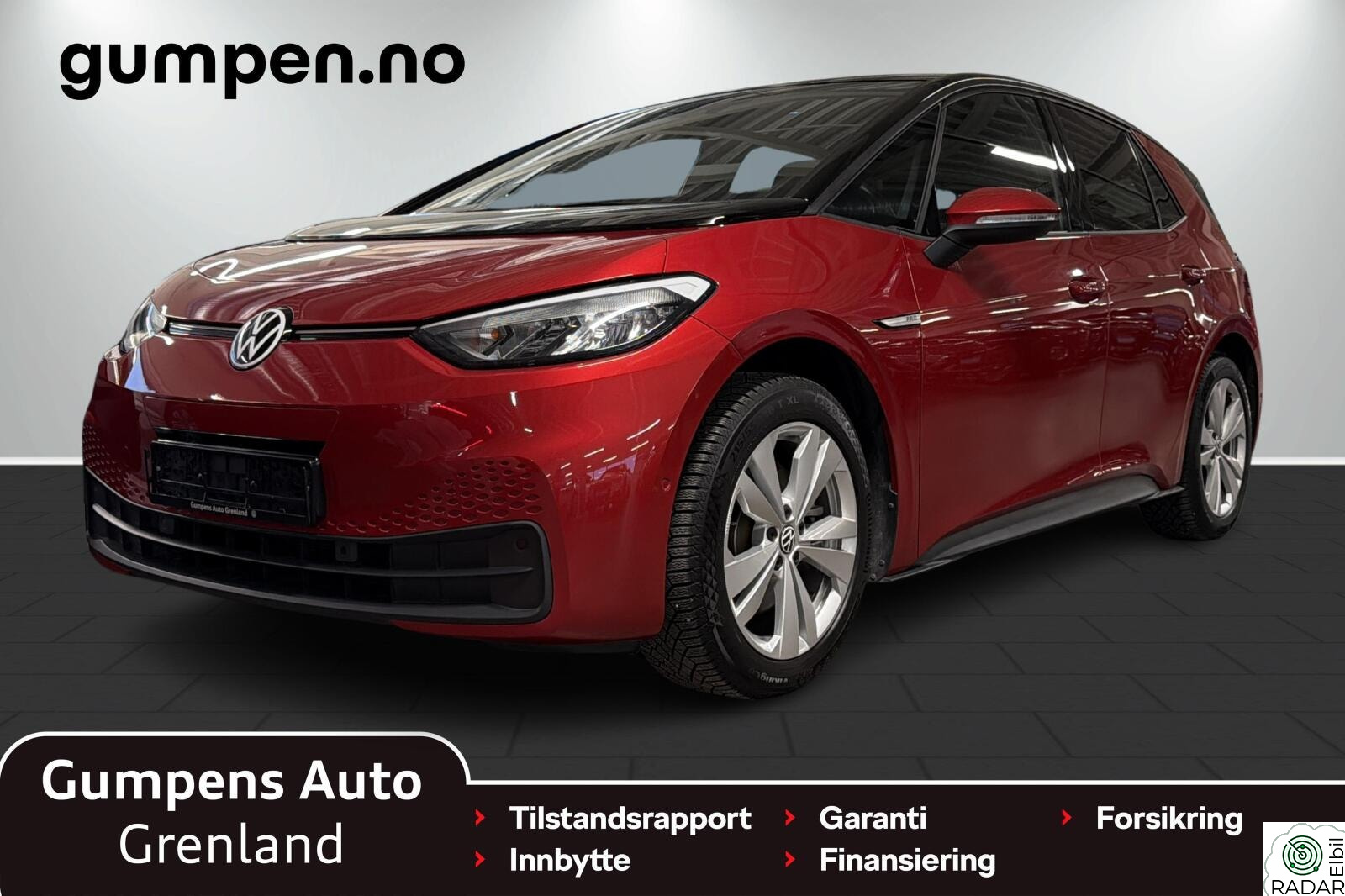 VOLKSWAGEN ID.3 PRO 150 KW pro limited  58kwh  204hk Keyless/Navi/Kamera/ACC++