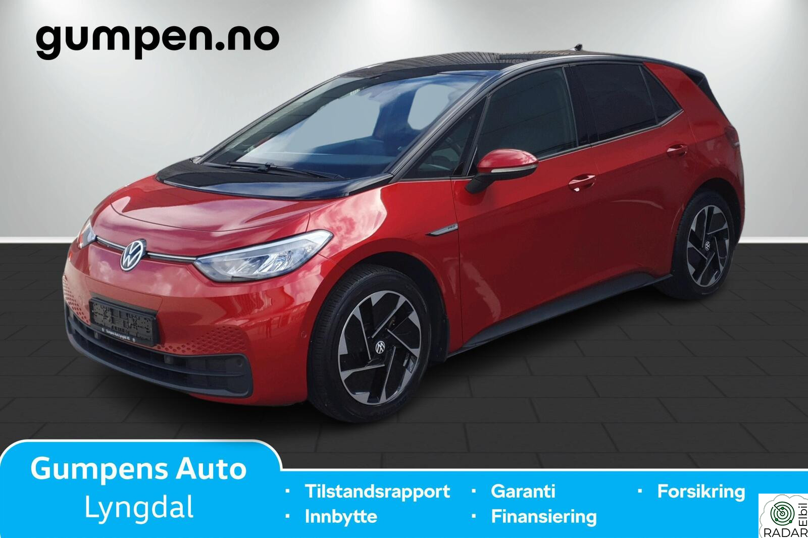 VOLKSWAGEN ID.3 PRO 150 KW pro limited  58kwh  204hk