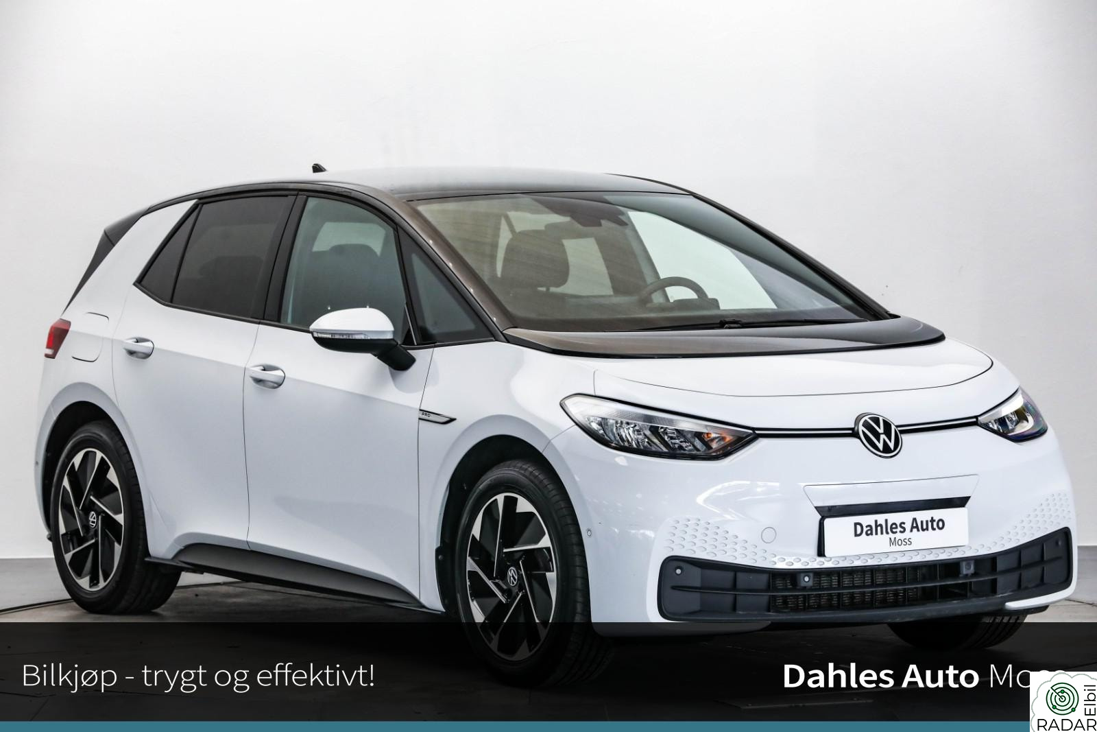 VOLKSWAGEN ID.3 PRO 150 KW 58kwh 204hk Pro Limited/ACC/Ryggekam/Rattvarm/LED