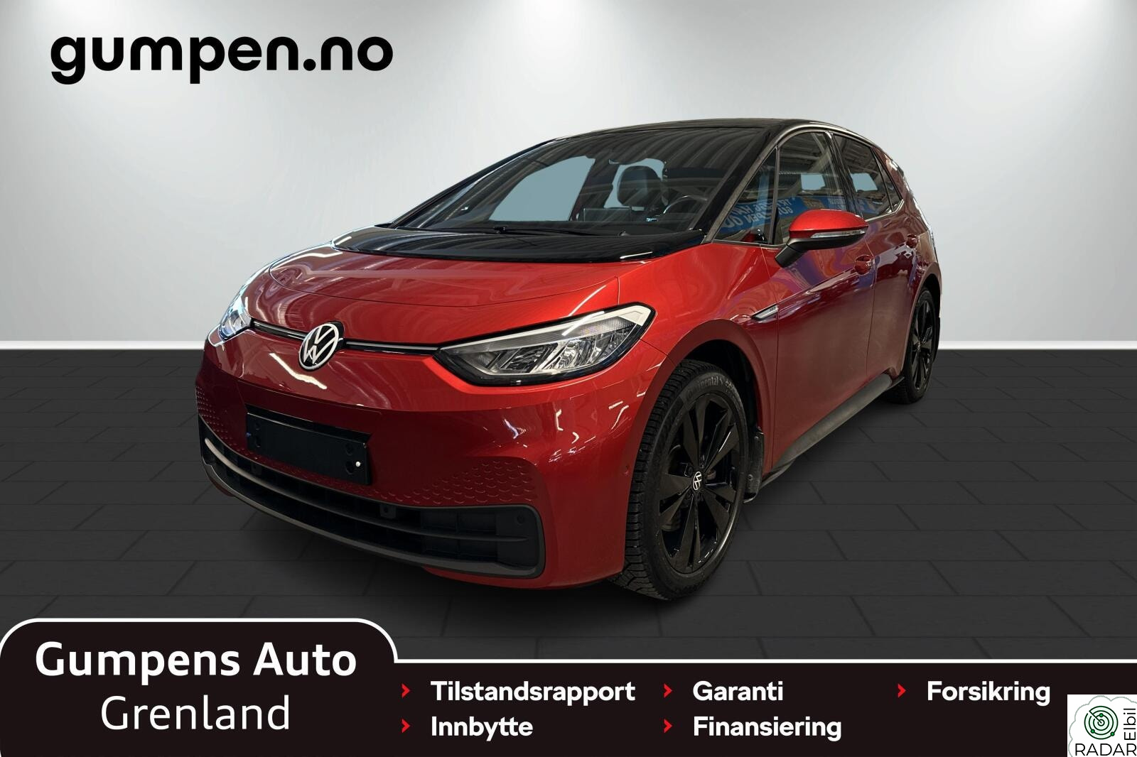 VOLKSWAGEN ID.3 PRO 150 KW pro limited  58kwh  204hk INNBYTTEKAMPANJE/Kamera/Navi