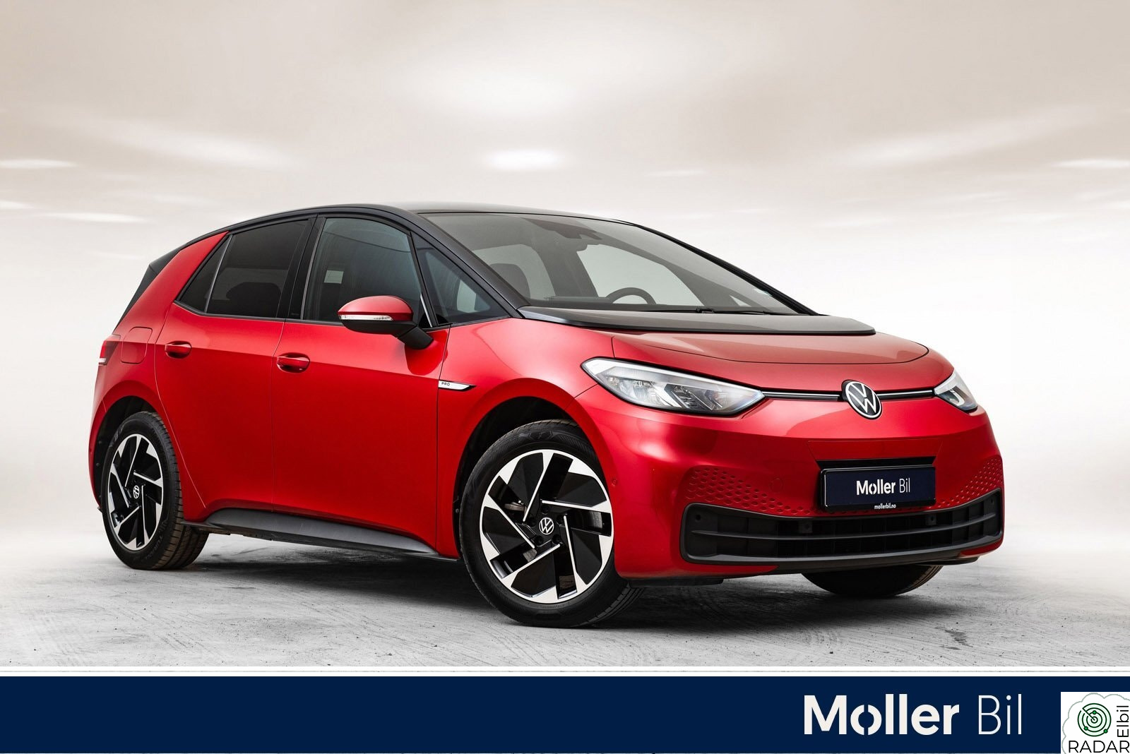 VOLKSWAGEN ID.3 PRO 150 KW Pro Limited 58kWh 204hk R.kamera-Keyless-Style-18" mm.