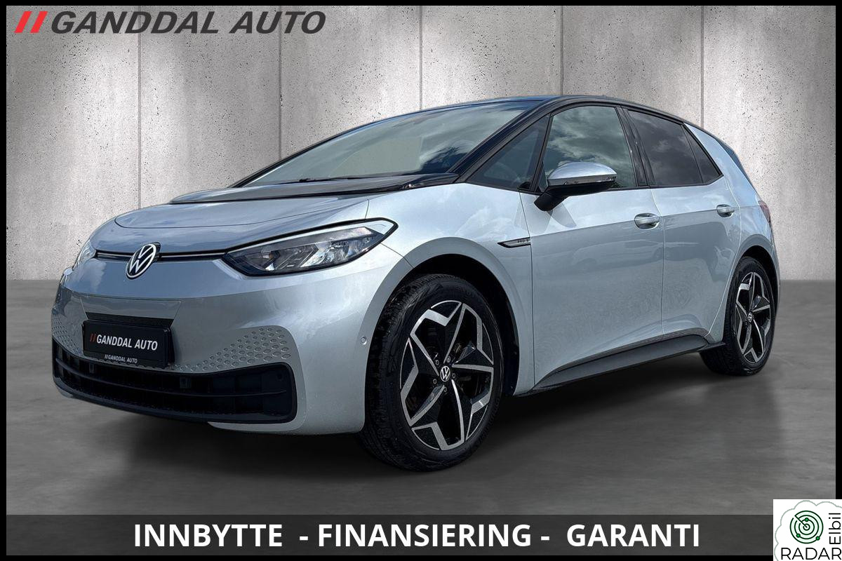 VOLKSWAGEN ID.3 PRO S 150 KW Pro S Limited 77 kWh 204 hk, 553WLTP/KAMERA/KEYLESS++