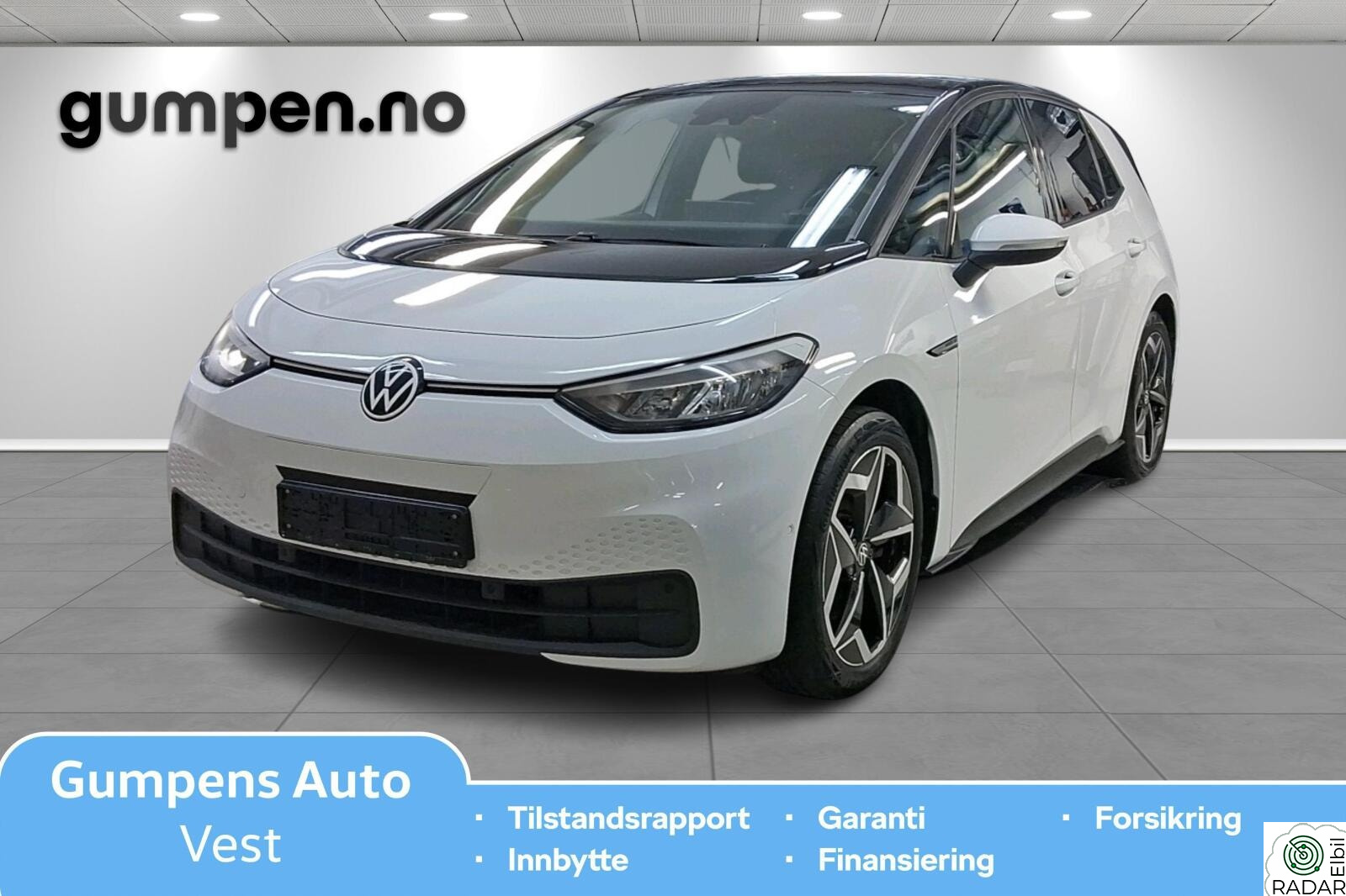 VOLKSWAGEN ID.3 PRO S 150 KW PRO S LIMITED 77KWH / 204HK / RESTERENDE NYBILGARANTI