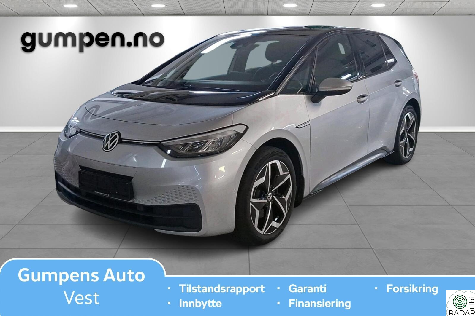 VOLKSWAGEN ID.3 PRO S 150 KW Pro S limited 77kwh 204hk / Varmepumpe/ Ryggekamera ++