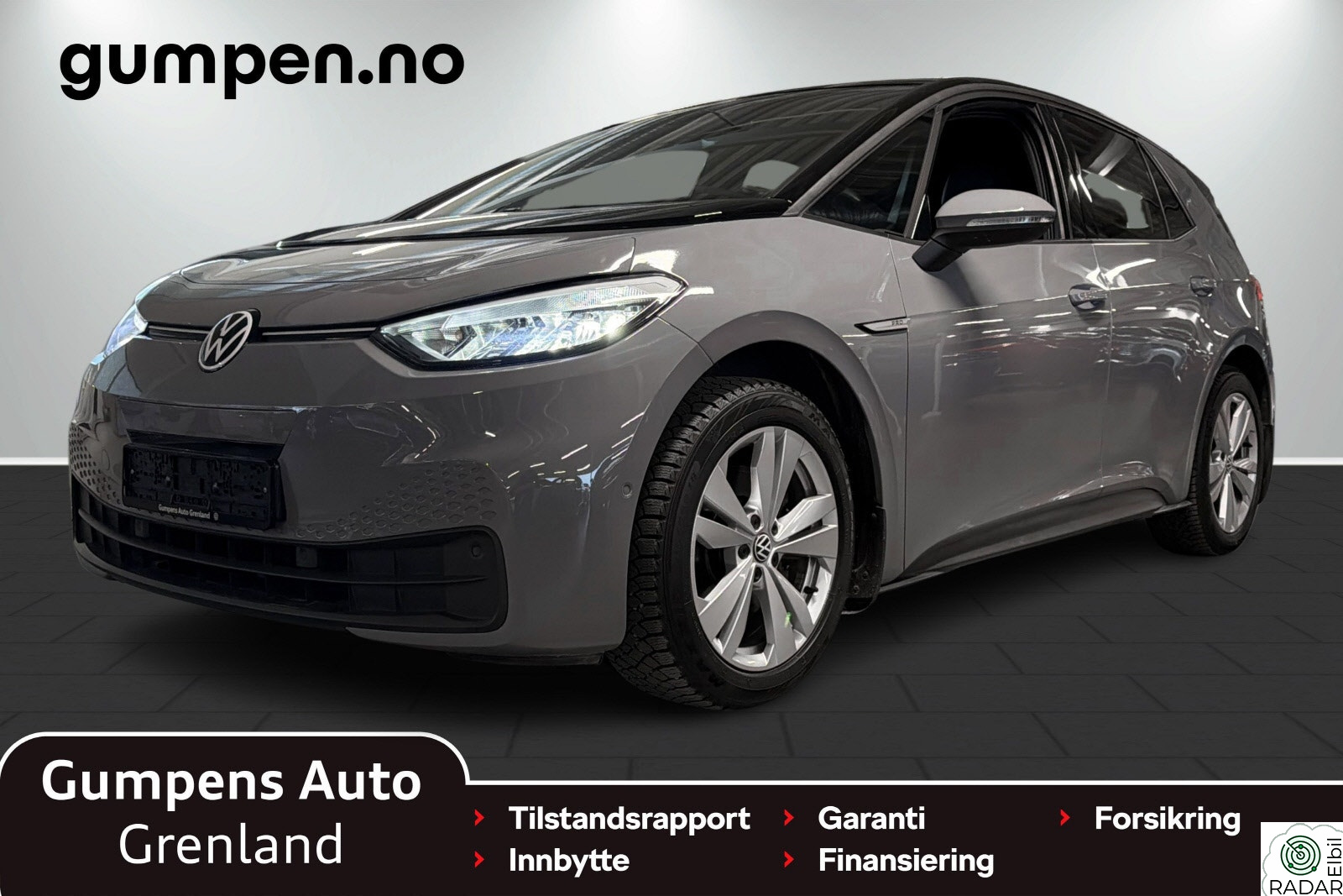 VOLKSWAGEN ID.3 PRO 150 KW pro limited  58kwh  204hk R.kam/Navi/ACC/Serviceavtale+