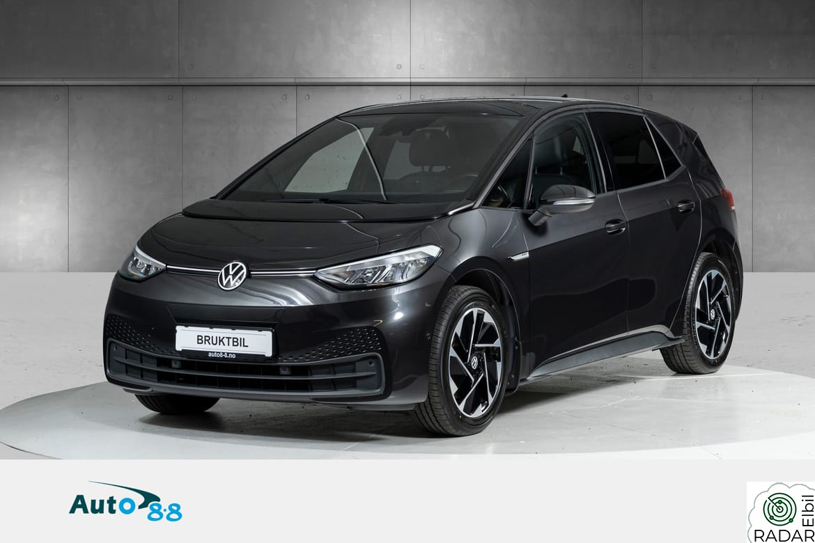 VOLKSWAGEN ID.3 PRO 150 KW Pro Limited 58kwh 204hk