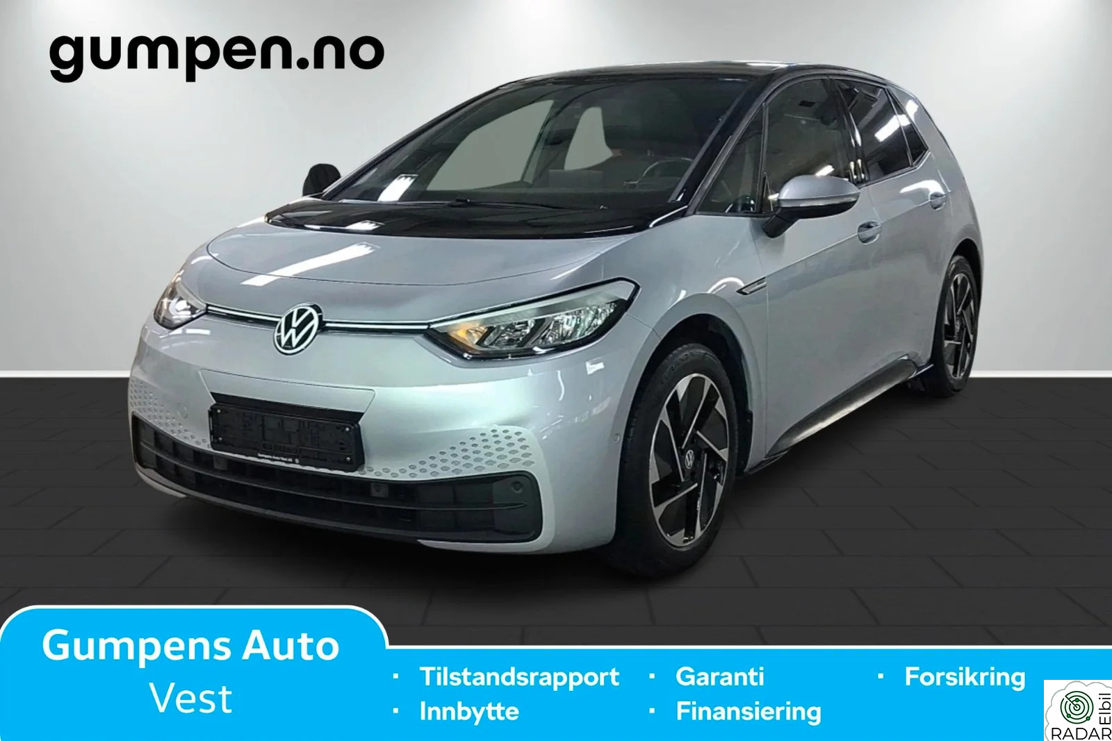 VOLKSWAGEN ID.3 PRO 150 KW pro limited  58kwh  204hk