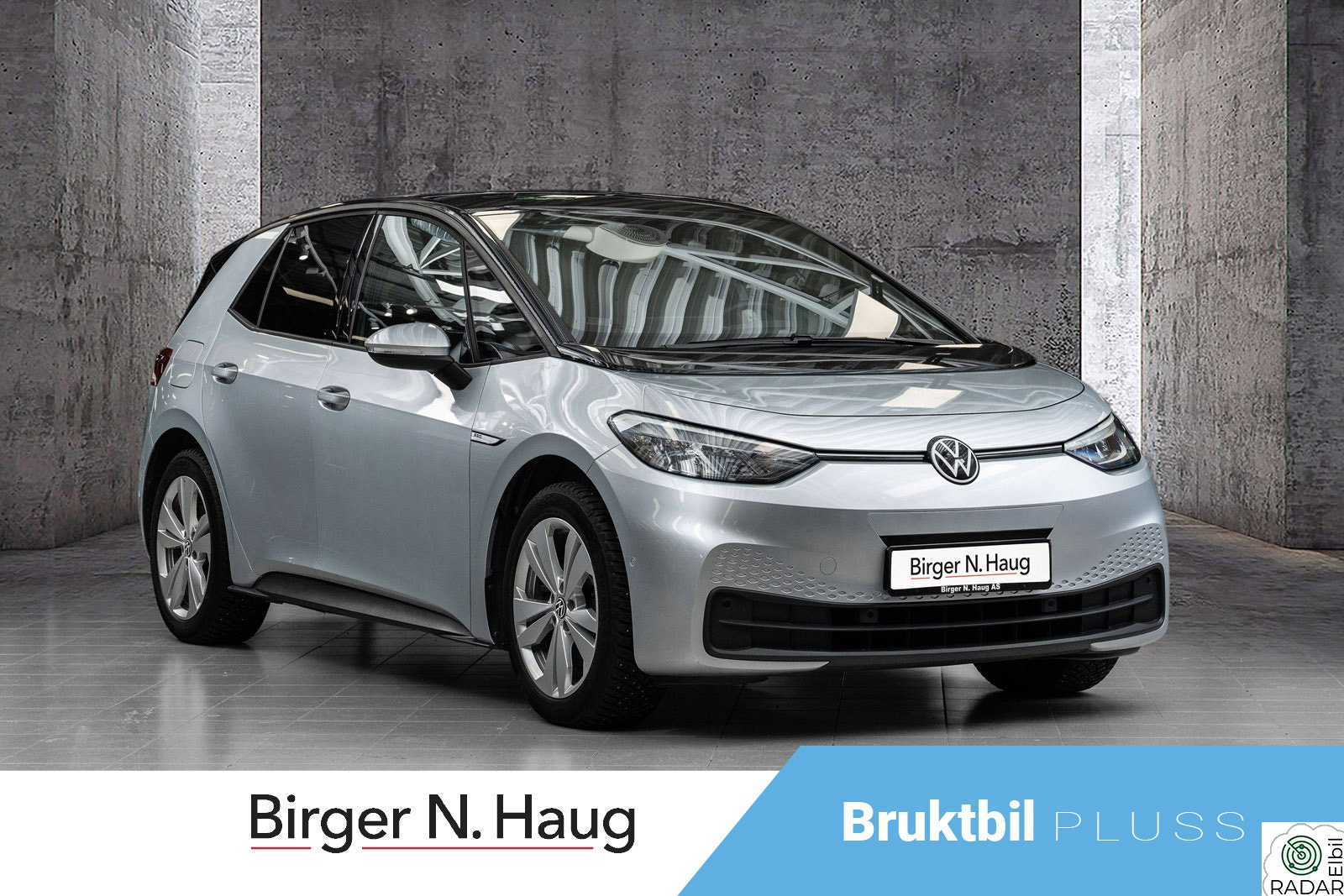 VOLKSWAGEN ID.3 PRO 150 KW Pro Limited 58 kWh 204hk PRIS GJELDER UT SØNDAG 3/5-26
