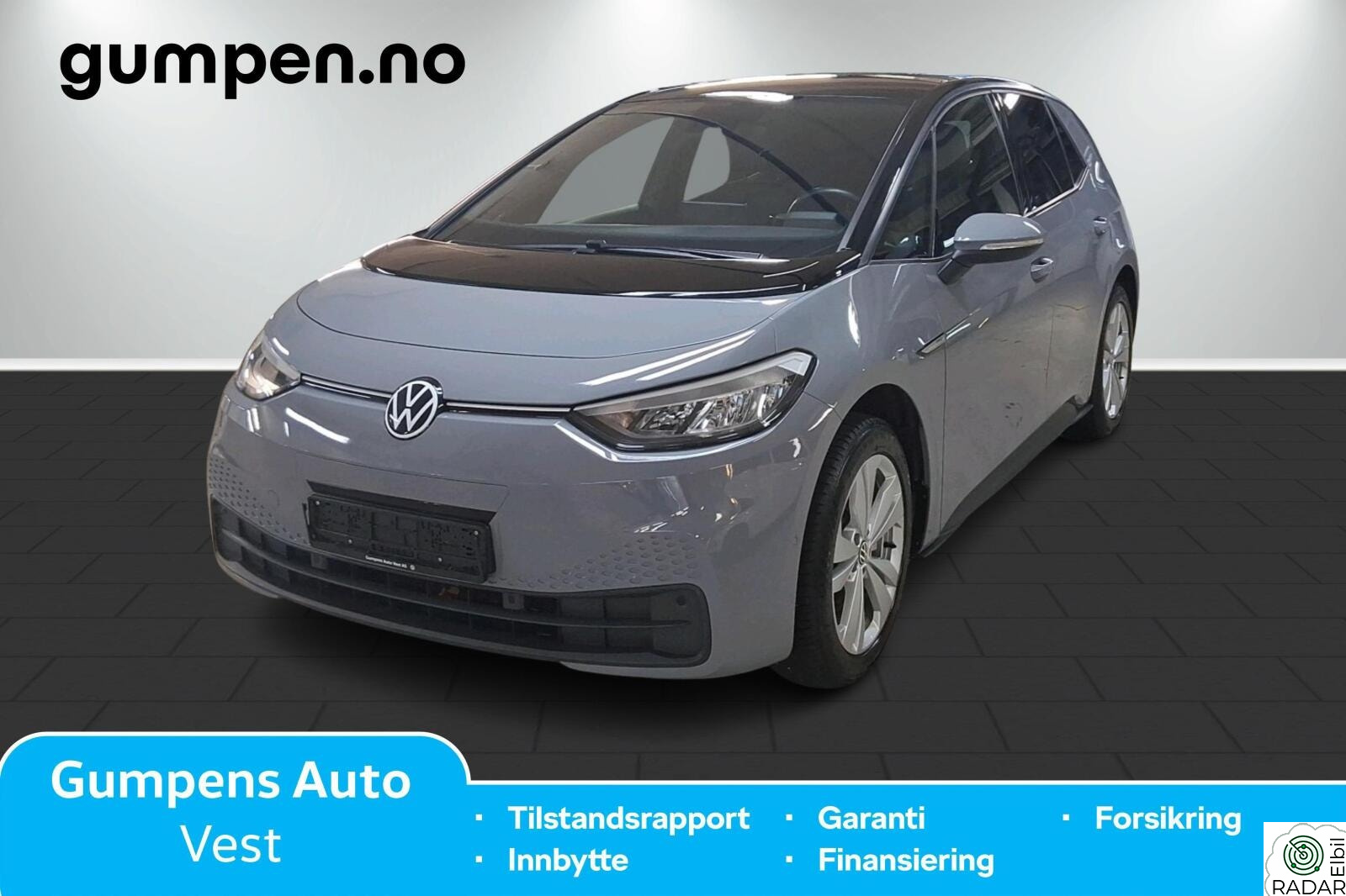 VOLKSWAGEN ID.3 PRO 150 KW pro limited  58kwh  204hk