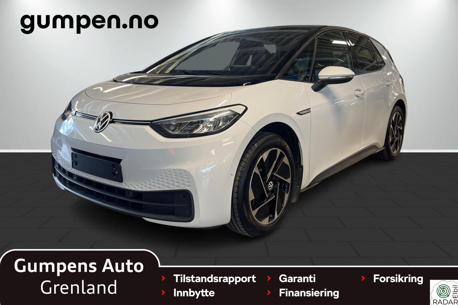 VOLKSWAGEN ID.3 PRO 150 KW pro limited  58kwh  204hk Navi/Kamera/Keyless/Varmep./+