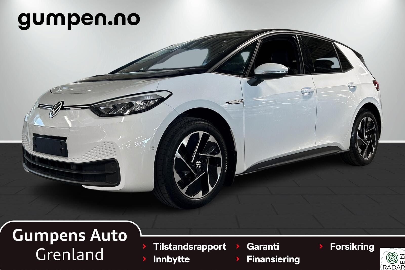 VOLKSWAGEN ID.3 PRO 150 KW pro limited  58kwh  204hk R.kam/Ad.cruise/Varmpumpe++