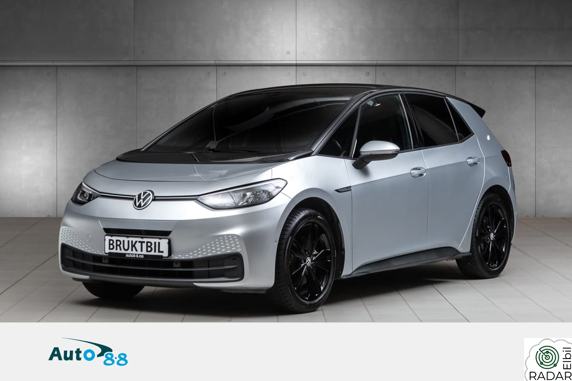 VOLKSWAGEN ID.3 PRO 150 KW Pro Limited 58kwh 204hk