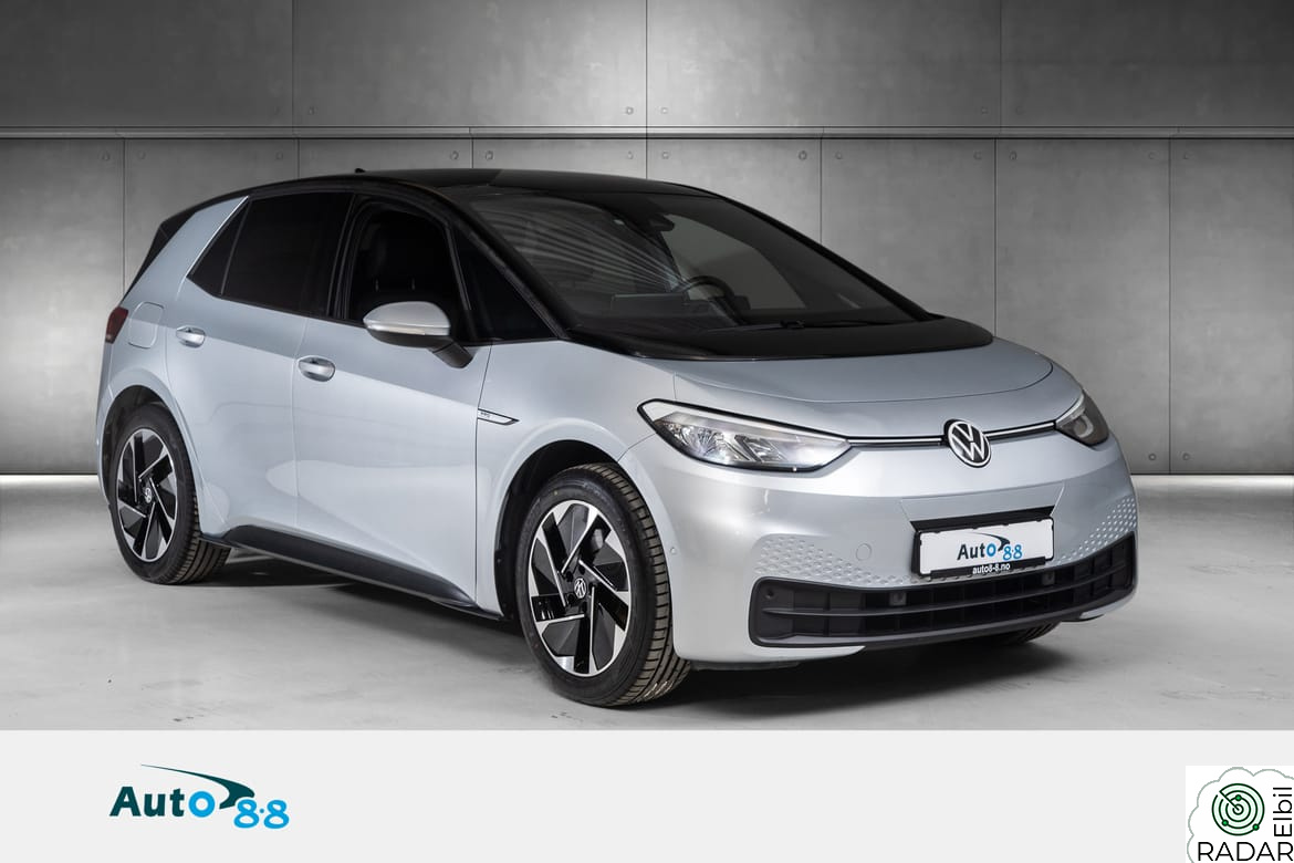 VOLKSWAGEN ID.3 PRO 150 KW /BRUKTBILKAMPANJE/ACC/RYGGEKAMERA/NAVI/DAB+/++!