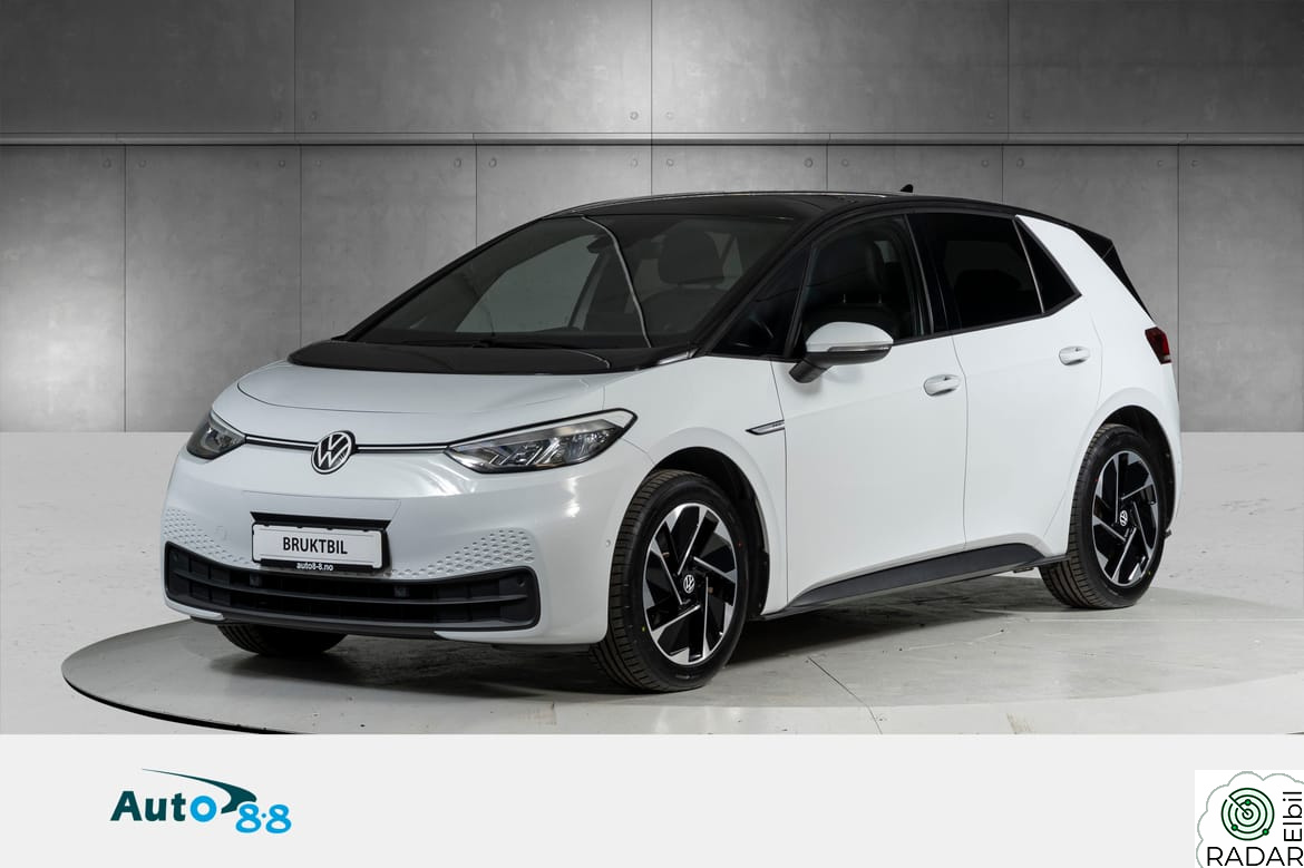 VOLKSWAGEN ID.3 PRO 150 KW 58 kWh 204hk 426 km* | Ack | Sensorer | Kamera | Navi
