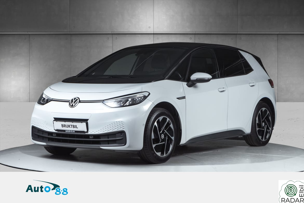VOLKSWAGEN ID.3 PRO 150 KW Pro Limited 58kwh 204hk
