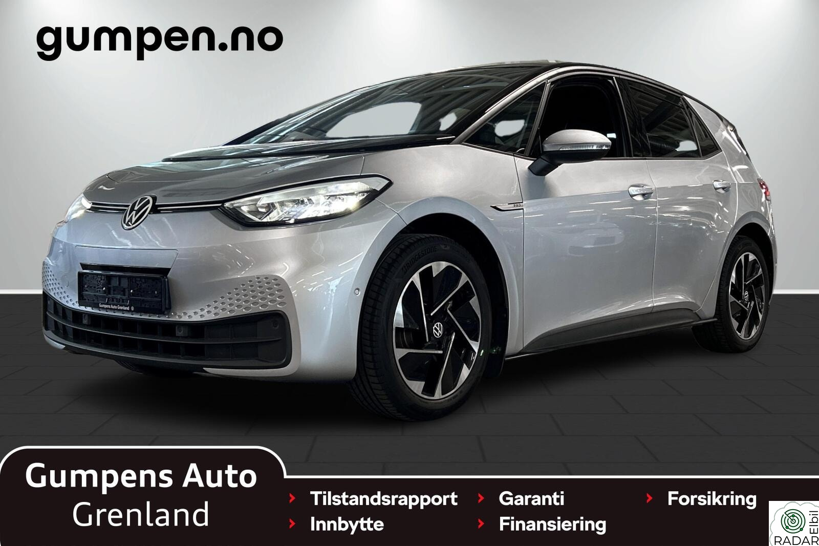 VOLKSWAGEN ID.3 PRO 150 KW pro limited  58kwh  204hk Keyless/R.kam/Serviceavtale