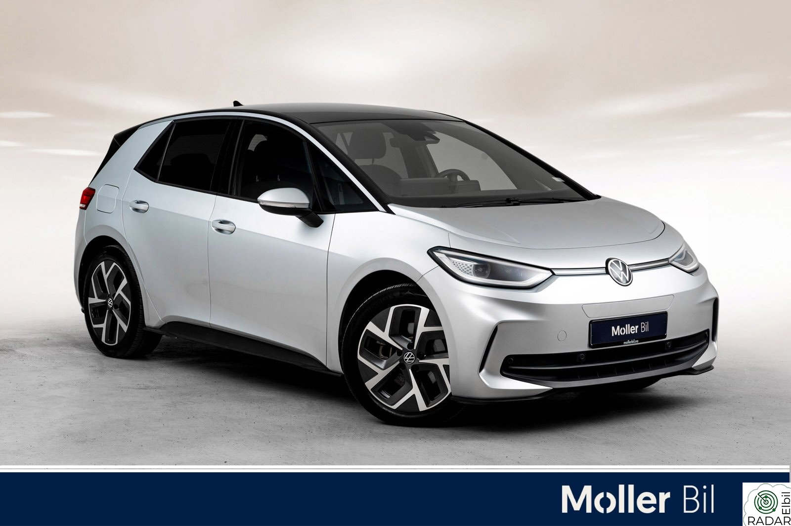 VOLKSWAGEN ID.3 PRO 150 KW 19"-Panorama-Adaptiv dempere-Matrix-Ryggekamera-V.pumpe
