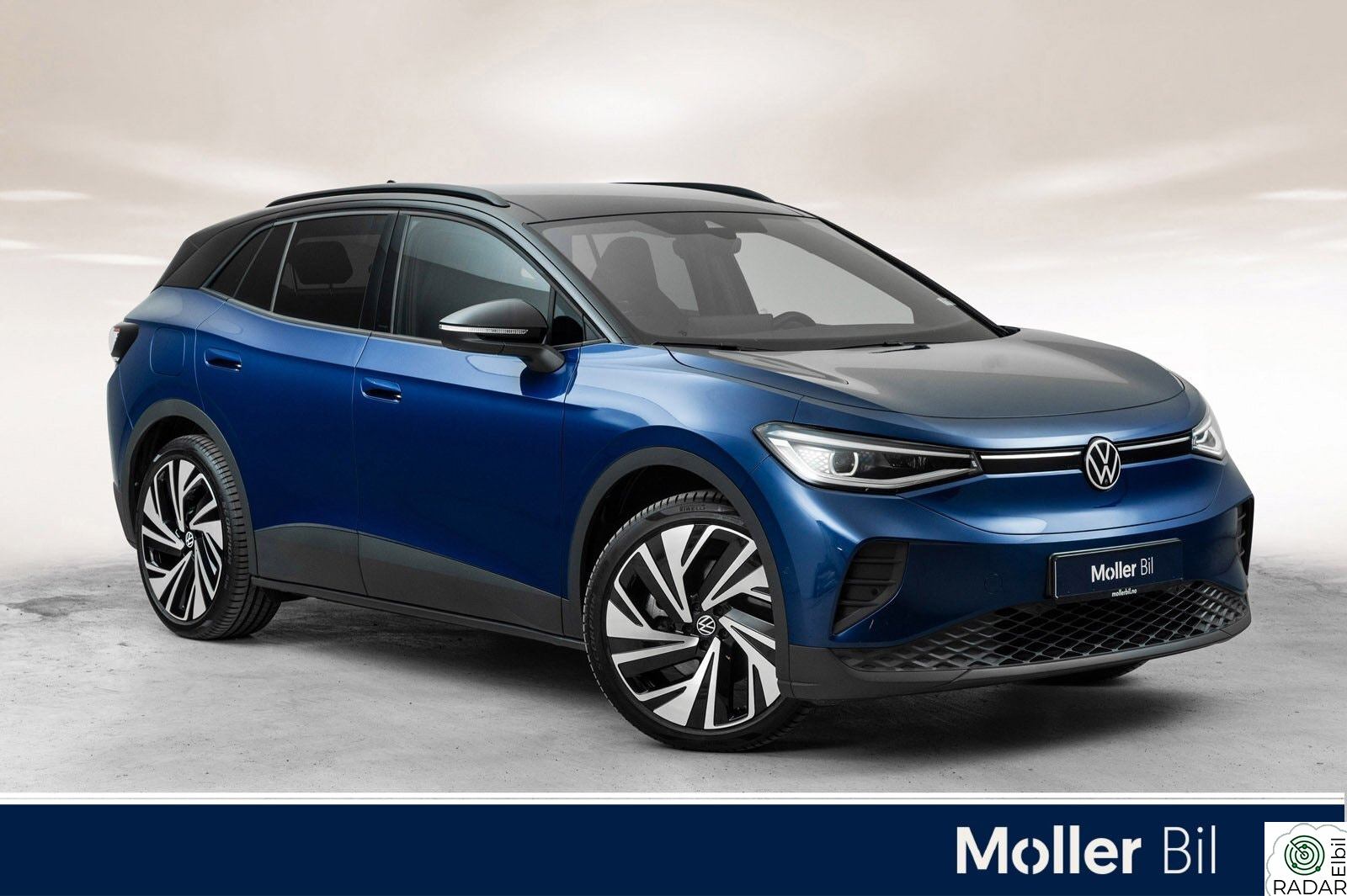 VOLKSWAGEN ID.4 PRO 4MOTION 210KW Pro 4M 286hk Exclusive 21"-Panorama-360-Matrix-El.seter