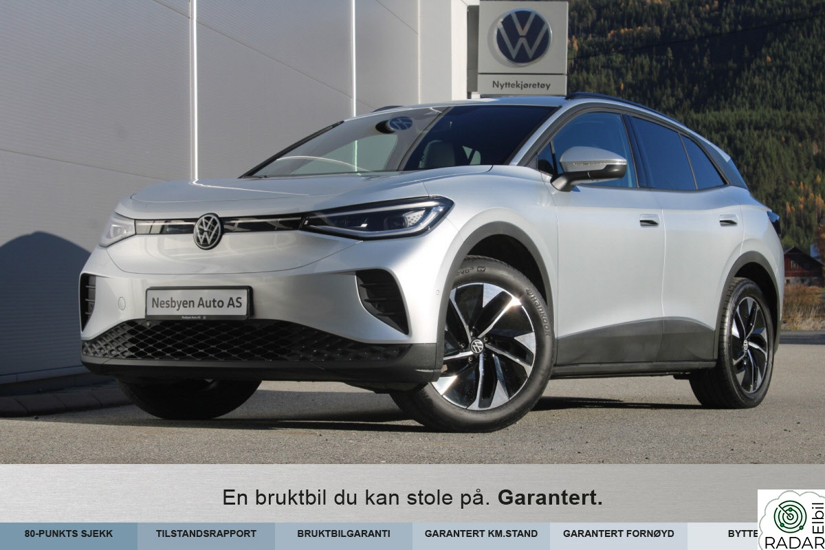 VOLKSWAGEN ID.4 PRO 4MOTION 210KW Pro 4x4 highl.77kwh 286hk Matrix/El.Seter/El.bakluke++