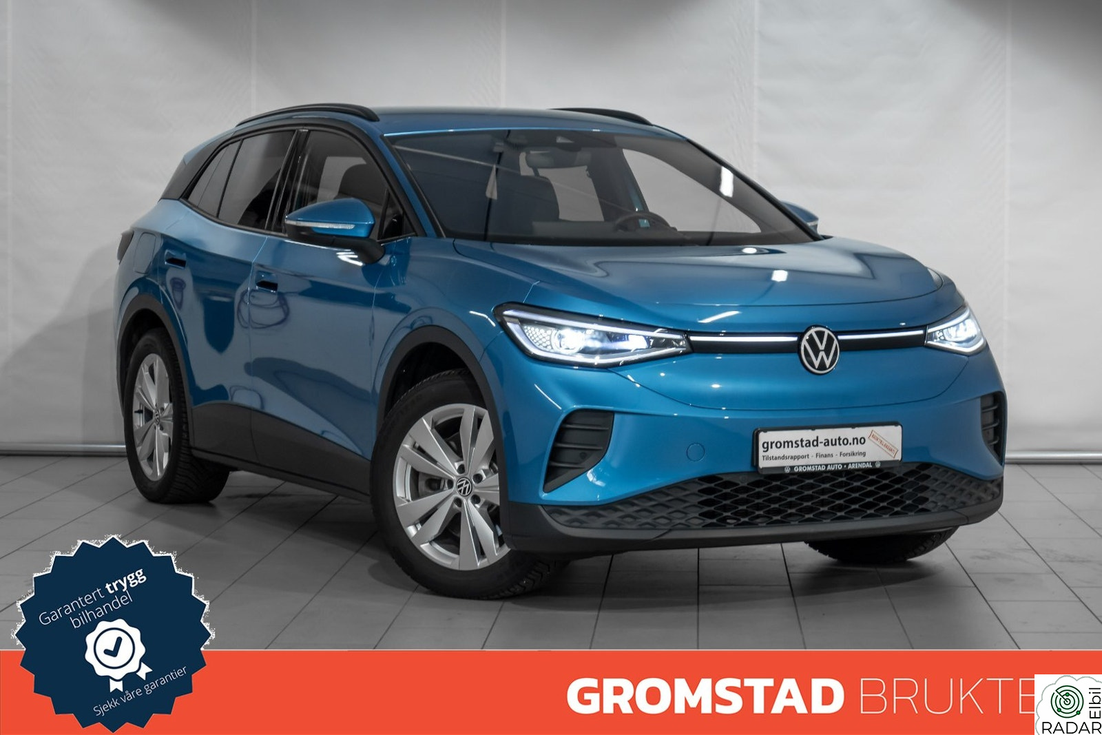 VOLKSWAGEN ID.4 PRO 4MOTION 210KW Pro 4M Highline 77kwh 286hk Matrix/Krok/Kamera/Keyless