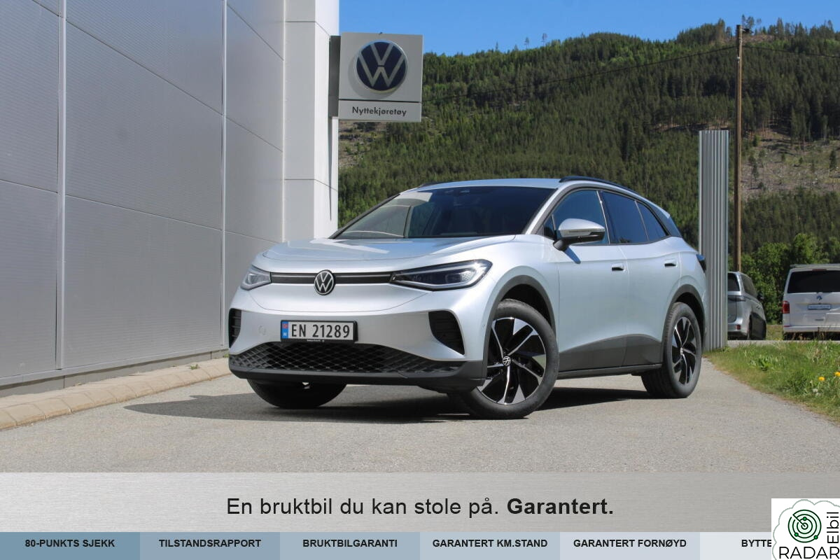 VOLKSWAGEN ID.4 PRO 4MOTION 210KW Pro 4m highl. El.Seter/Matrix/Forv./Variabelt gulv++