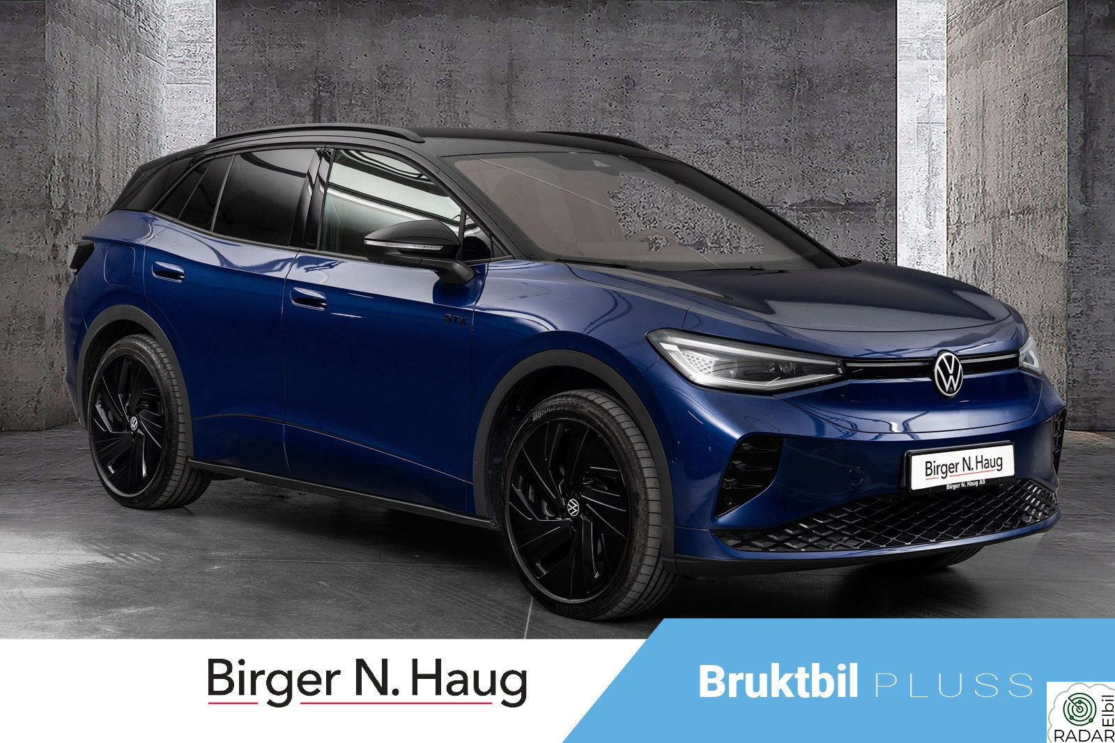 VOLKSWAGEN ID.4 GTX 250KW Pro 4Motion 77kWh 286hk LAV KM-ERGOACTIVE SPORTSETER